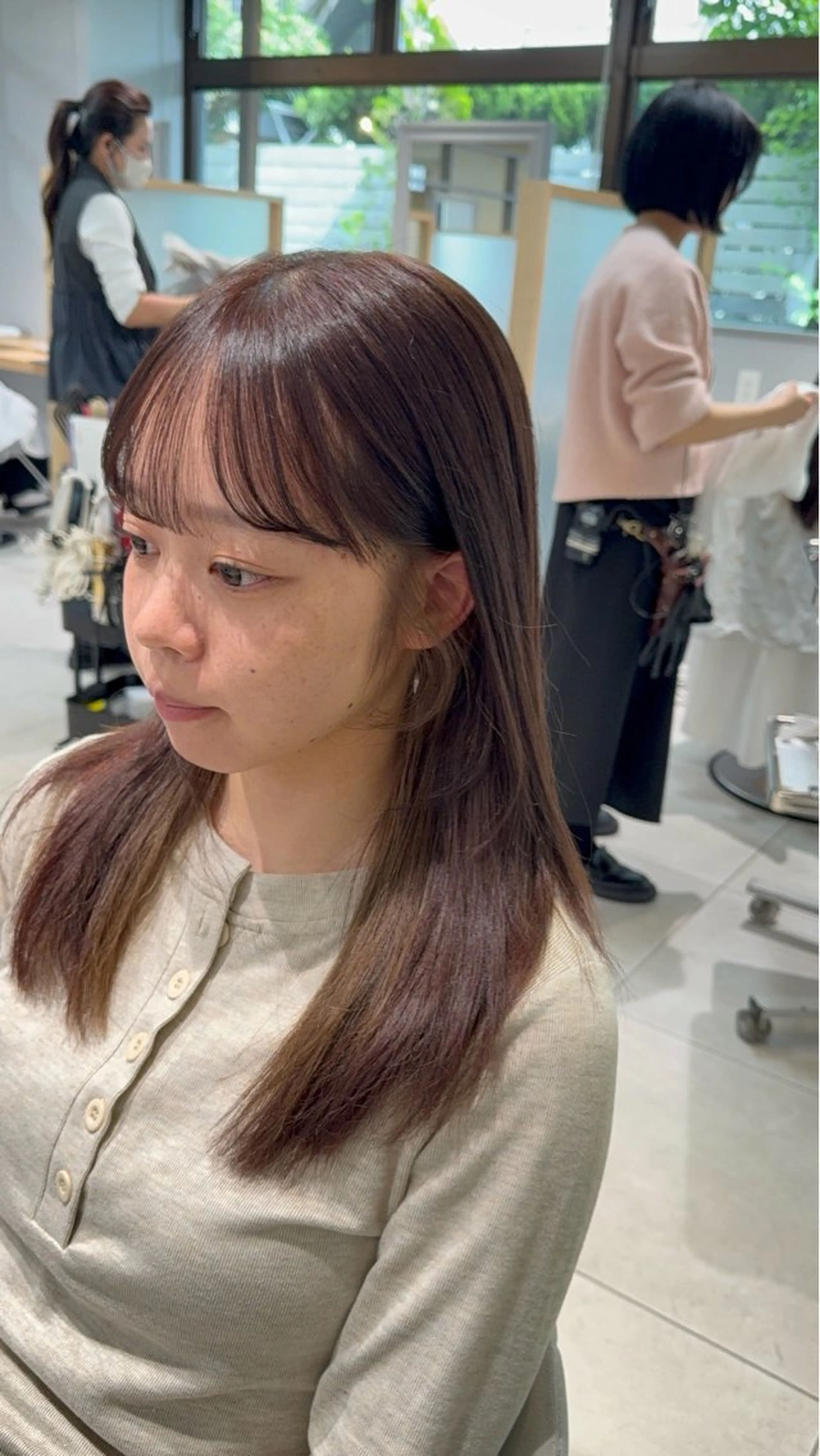 セミロング カラー NEXTzer0 メンズカット/パーマのヘアスタイル