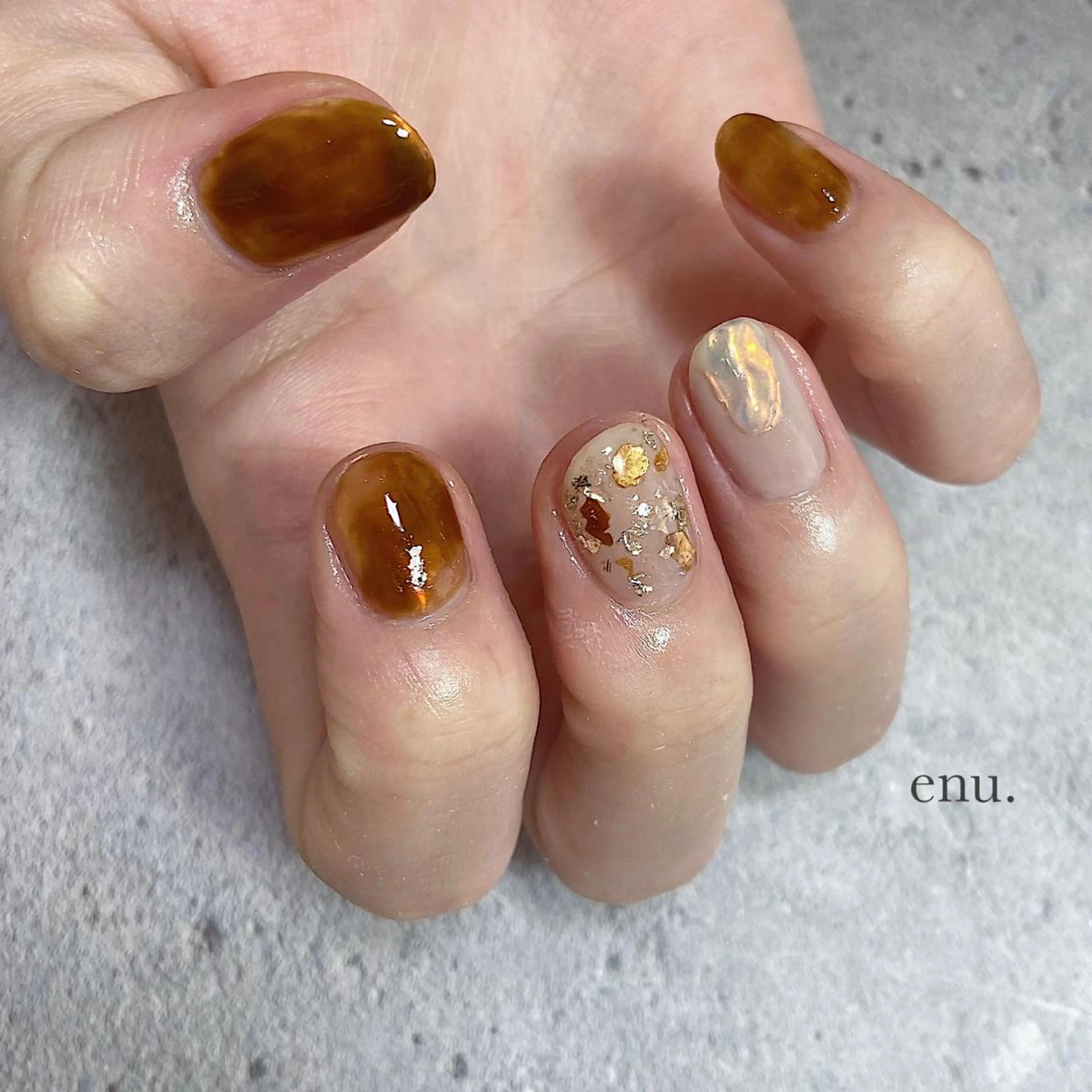 🤍リピーター様🤍【オフあり】design A 🫧パラジェルベース使用☺︎の写真