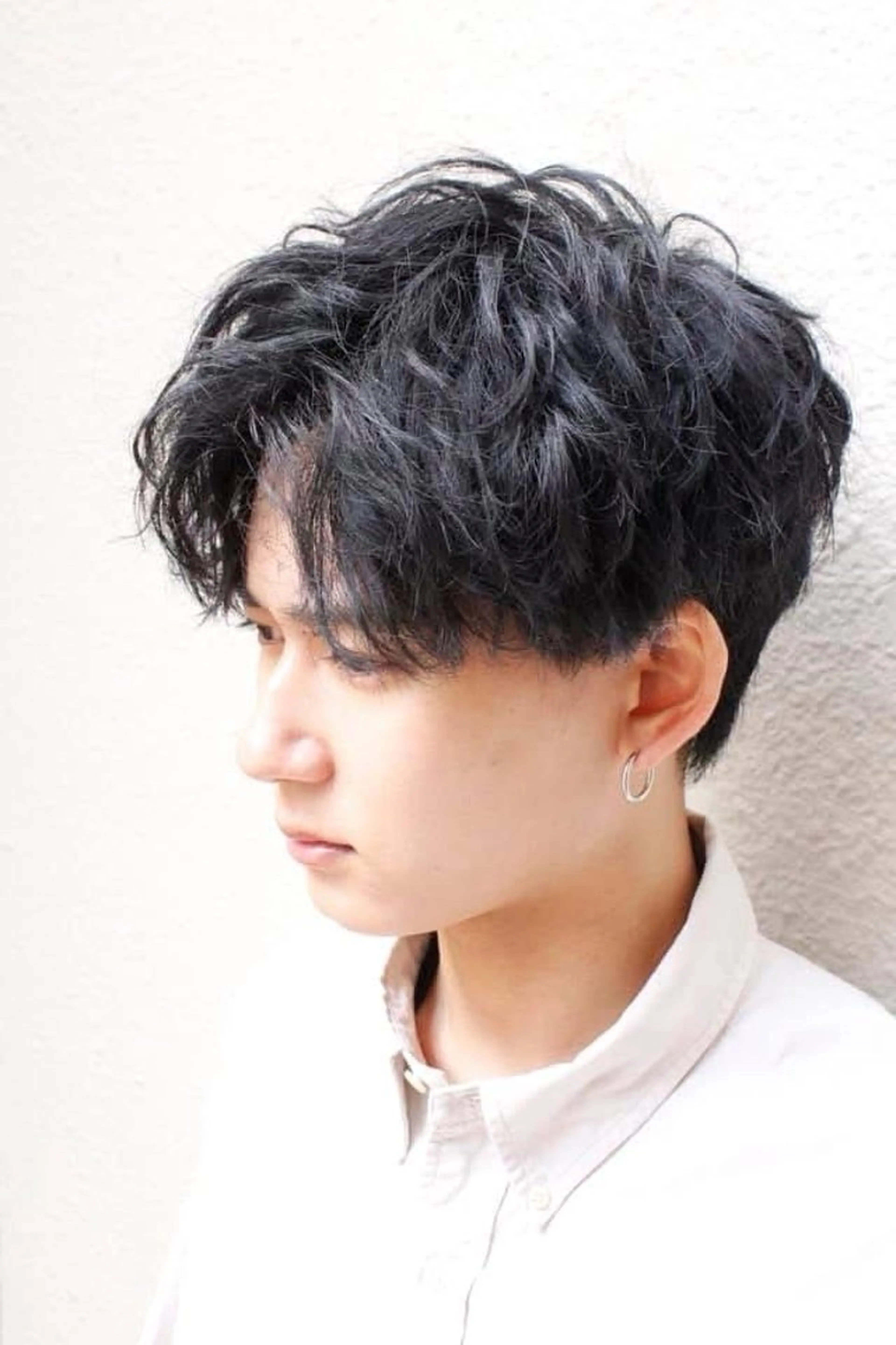 メンズ カット パーマ FERIA 緑地公園 🎀山口 ゆらら🎀のヘアスタイル