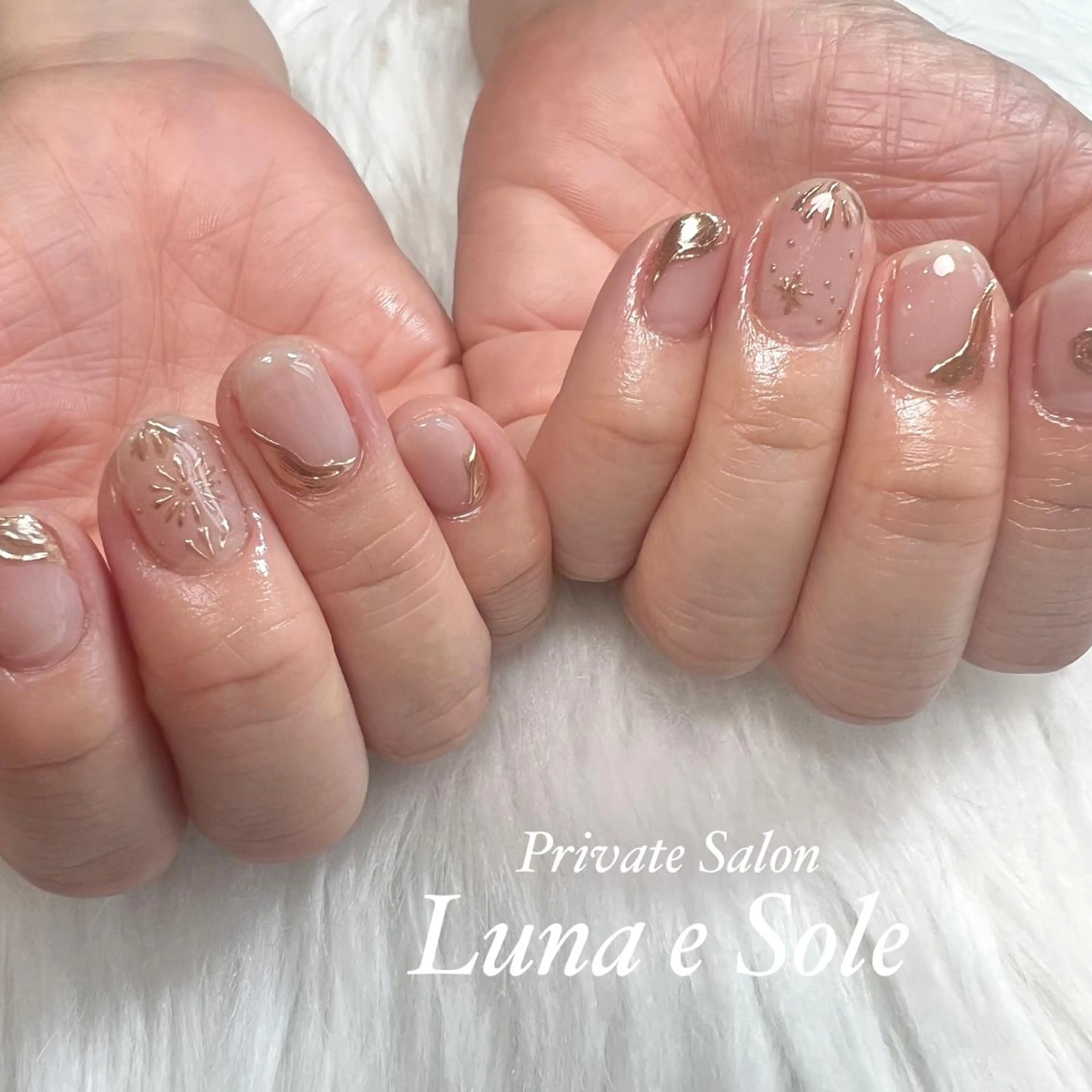 ネイル Luna e  Soleのネイルデザイン