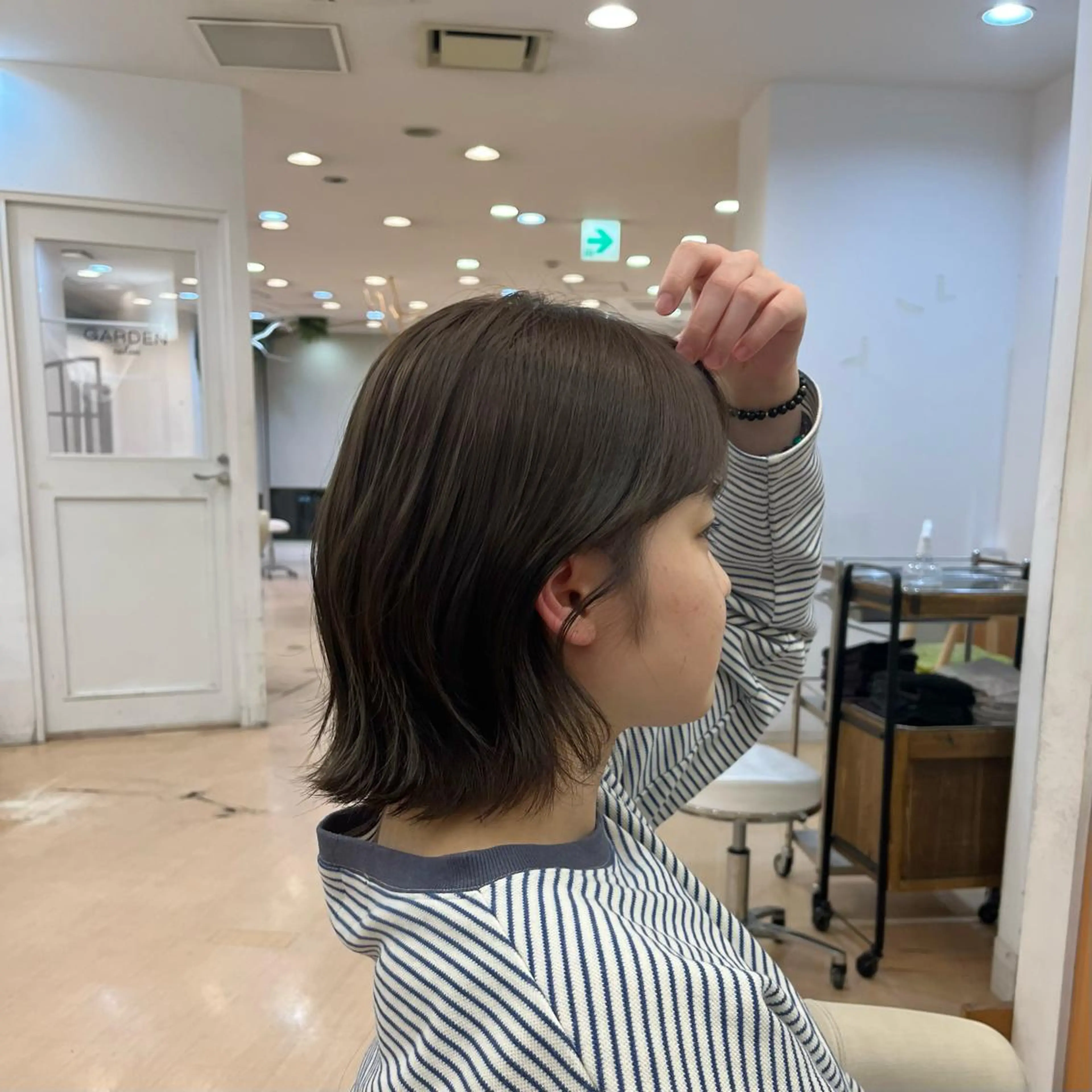 ショート ボブレイヤー ボブ レイヤーカット カット ヘアカラー トリートメント LUNA🌙韓国ヘア 🌙レイヤーカットのヘアスタイル