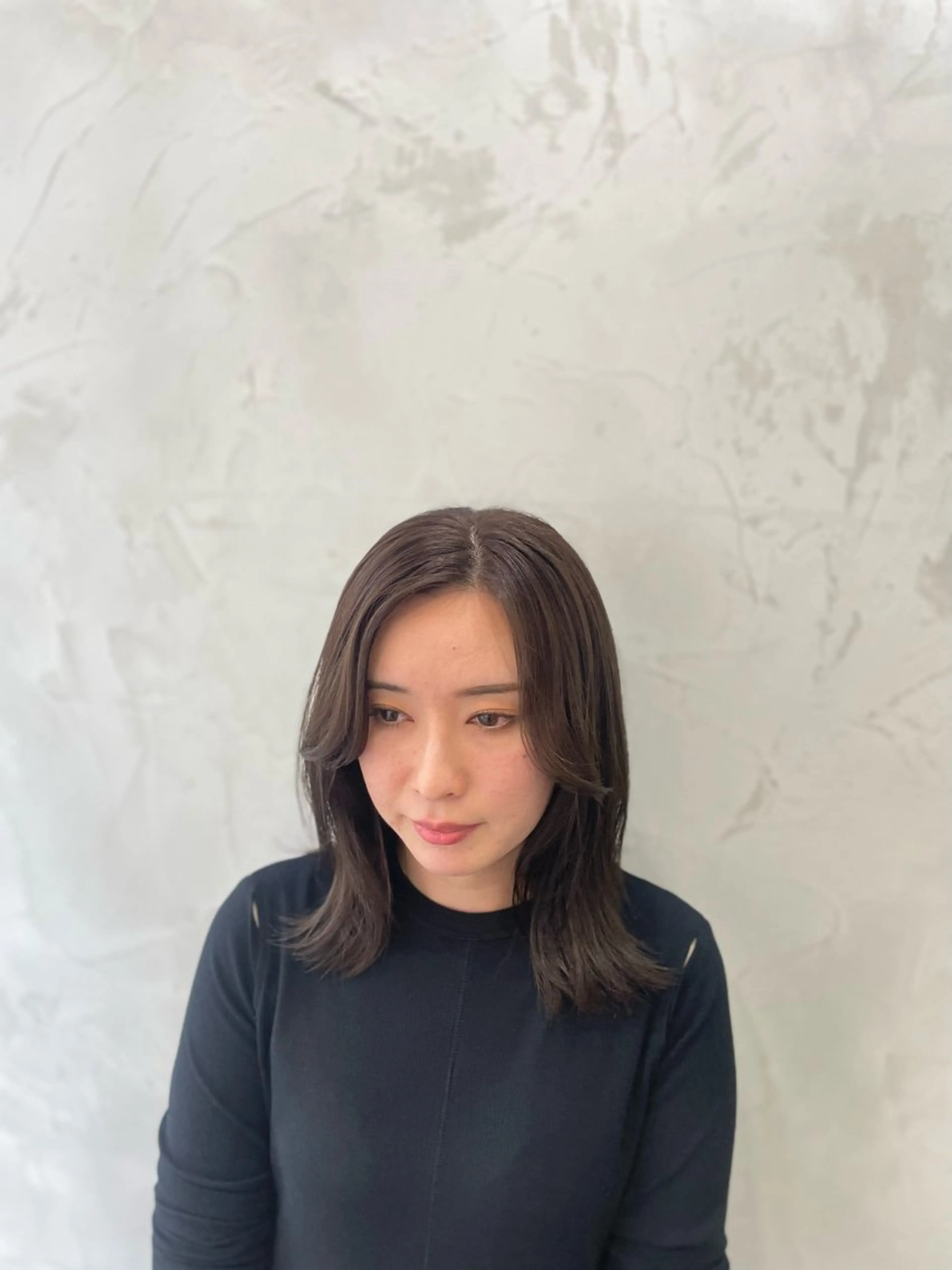 カラー アッシュ ヘアカラー MaisonHALU さくらのヘアスタイル