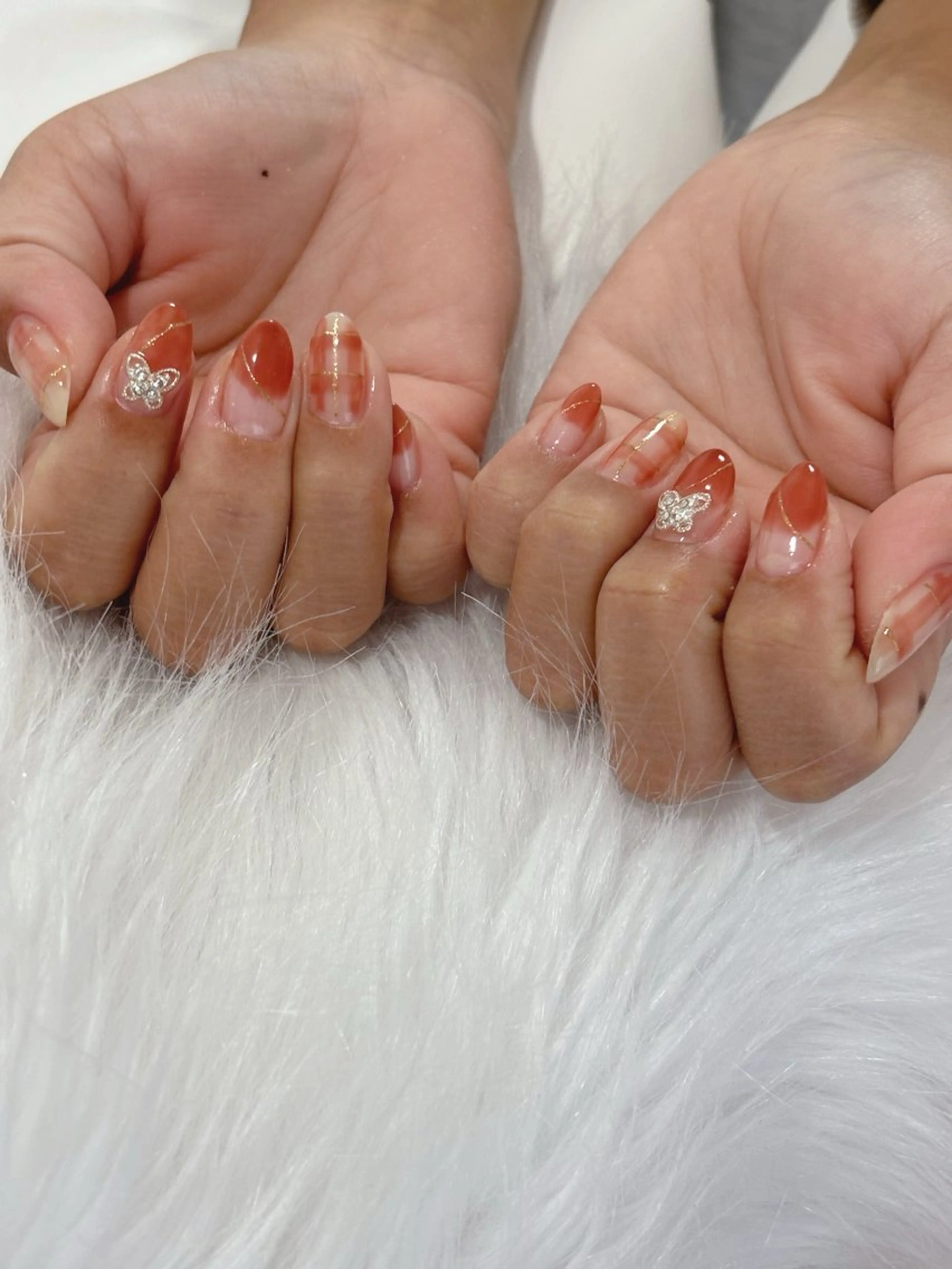 ネイル ハンドネイル 梅島の ネイル屋さんのネイルデザイン