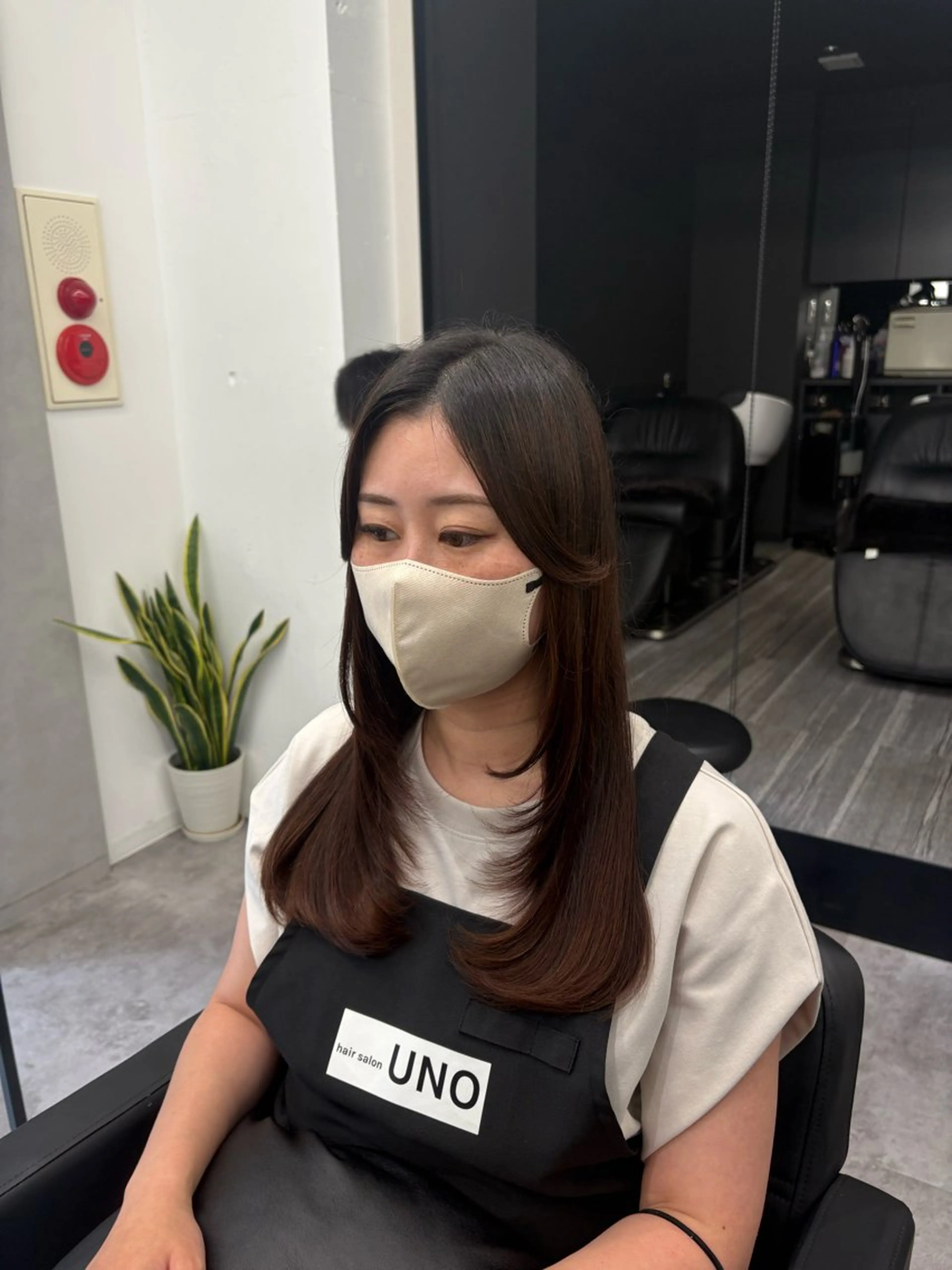 ロング カット COCO .のヘアスタイル