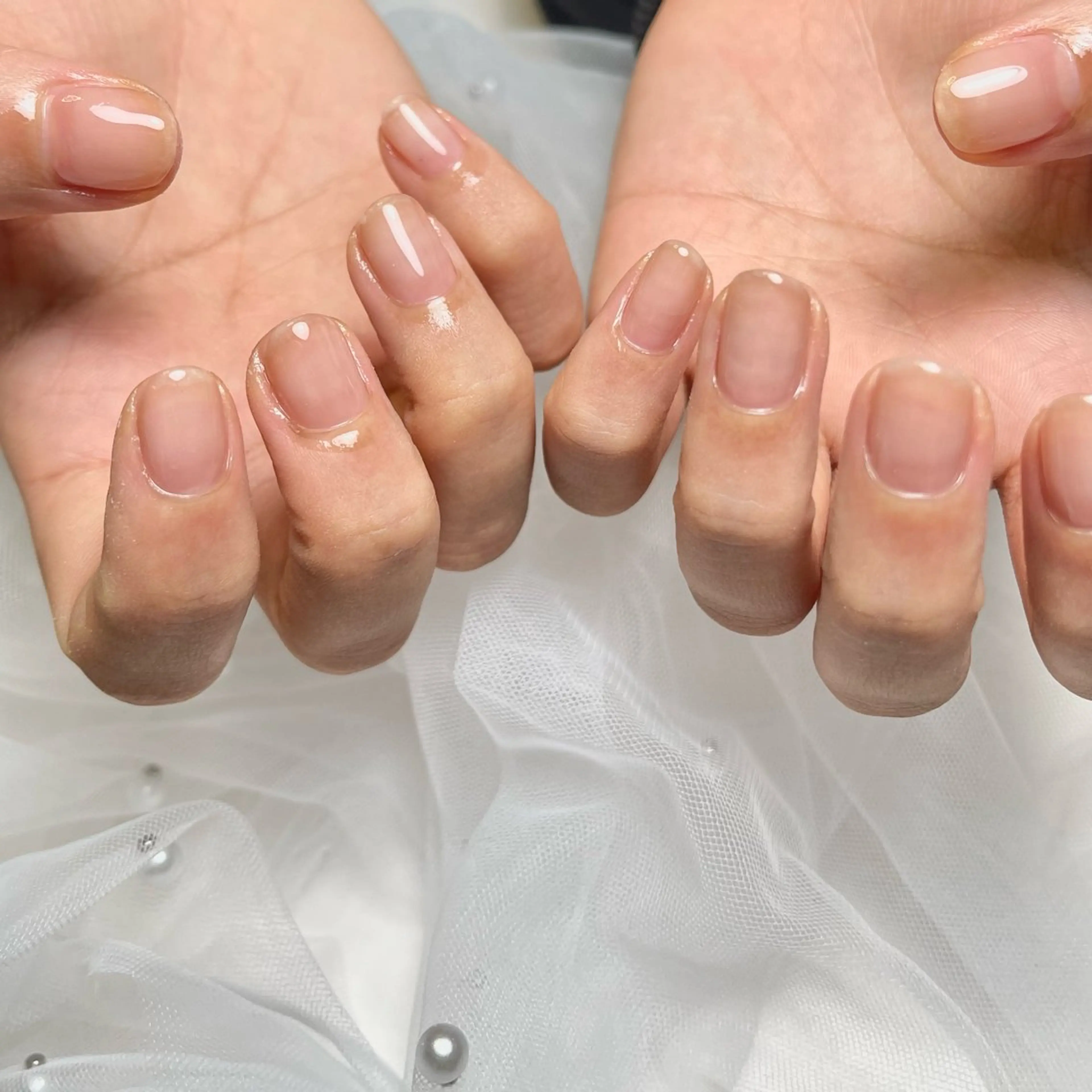 ネイル 韓国ネイル ワンカラーネイル シンプルネイル ワンホンネイル ハンドネイル RE SALONのネイルデザイン