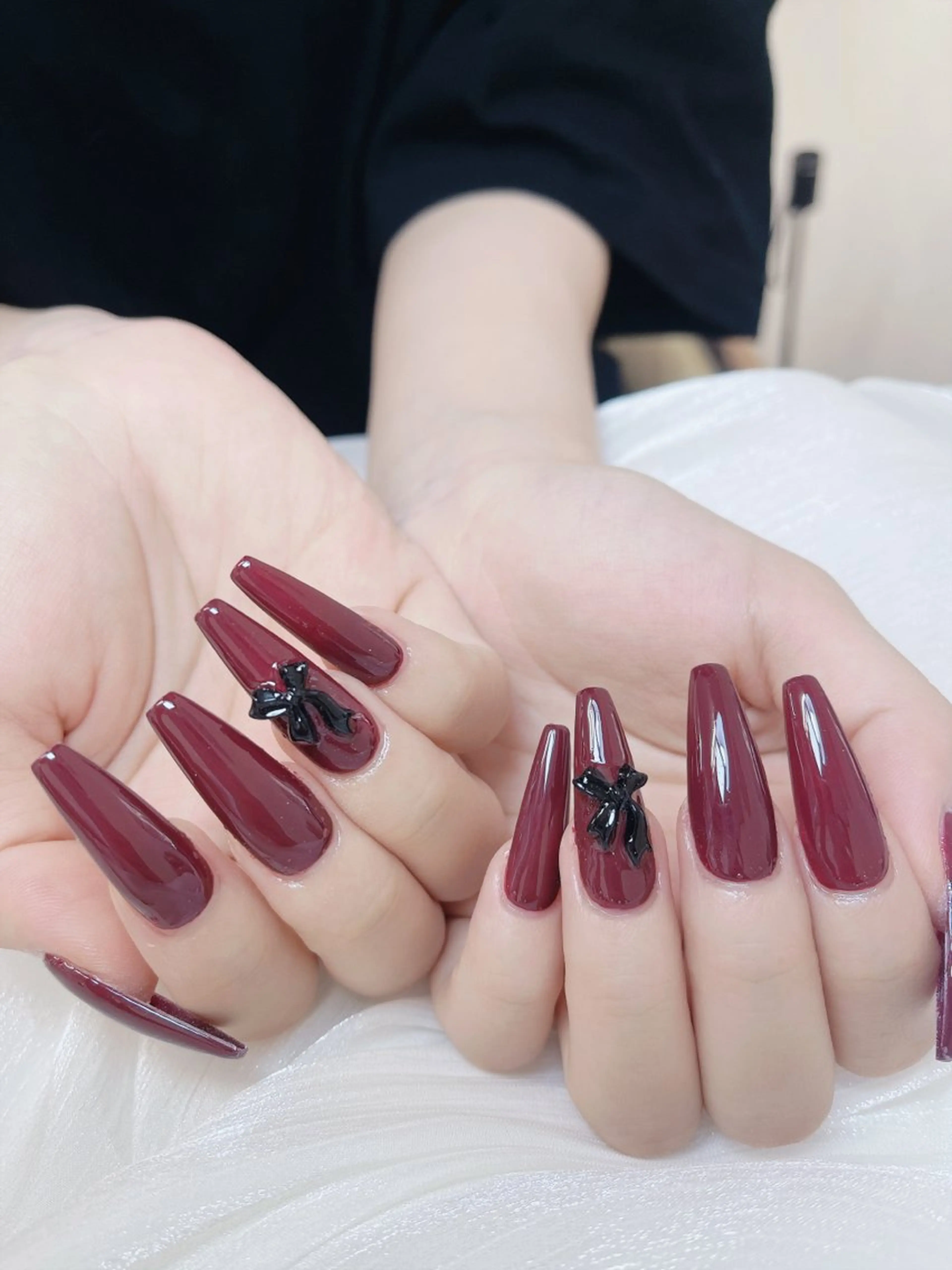 ネイル チークネイル フレンチネイル グラデーション キラキラネイル 韓国ネイル ハンドネイル DUO MI nail salonのネイルデザイン