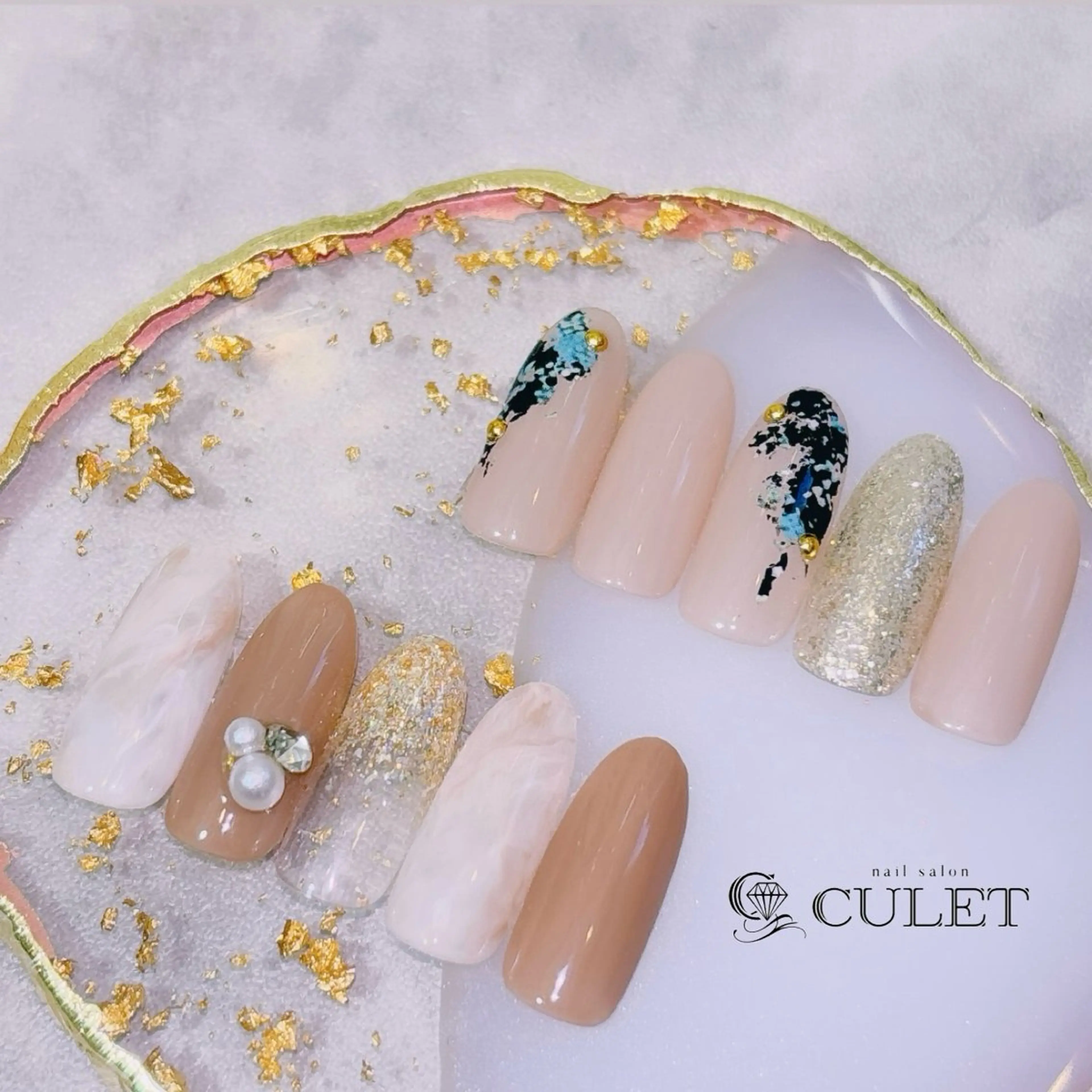ネイル CULET MOEのネイルデザイン