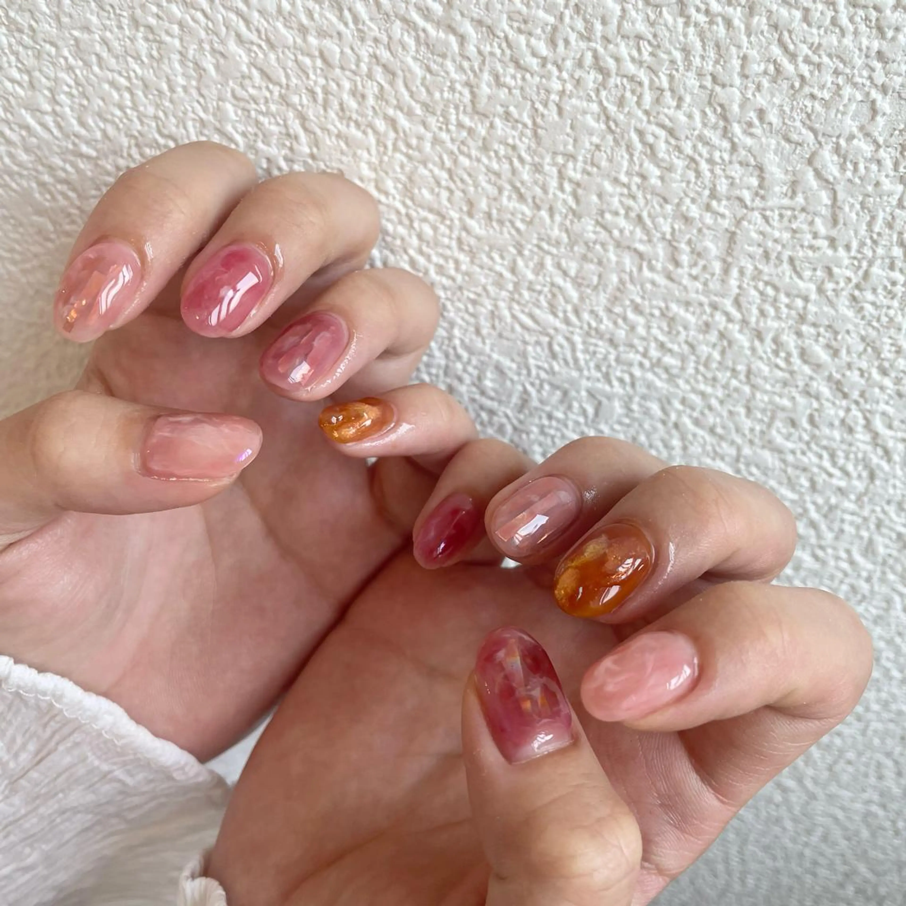 ネイル オーロラネイル Nail Salon Gummi.のネイルデザイン