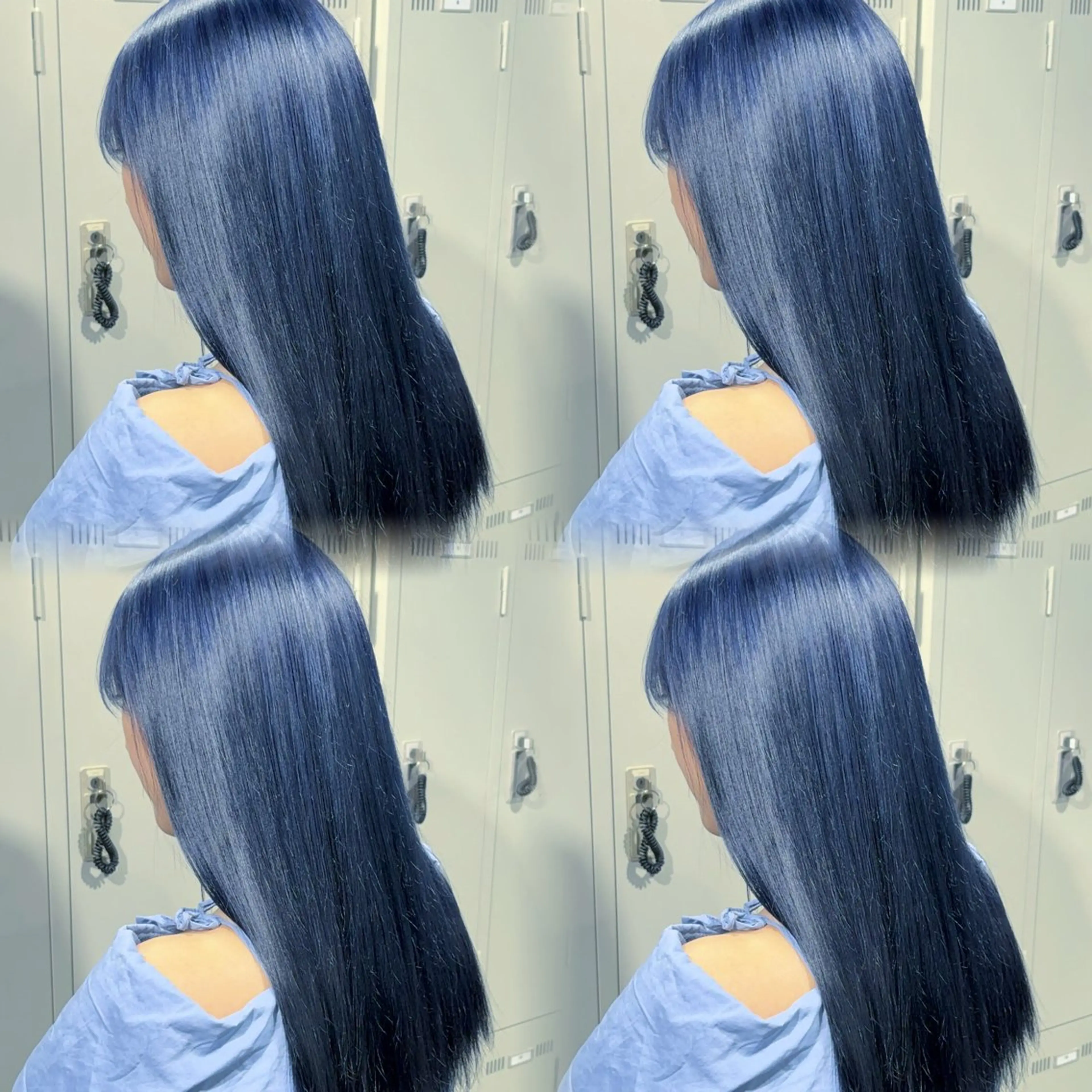 ロング カラー ヘアカラー トリートメント 横浜🌈ハイトーン ヨシキのヘアスタイル