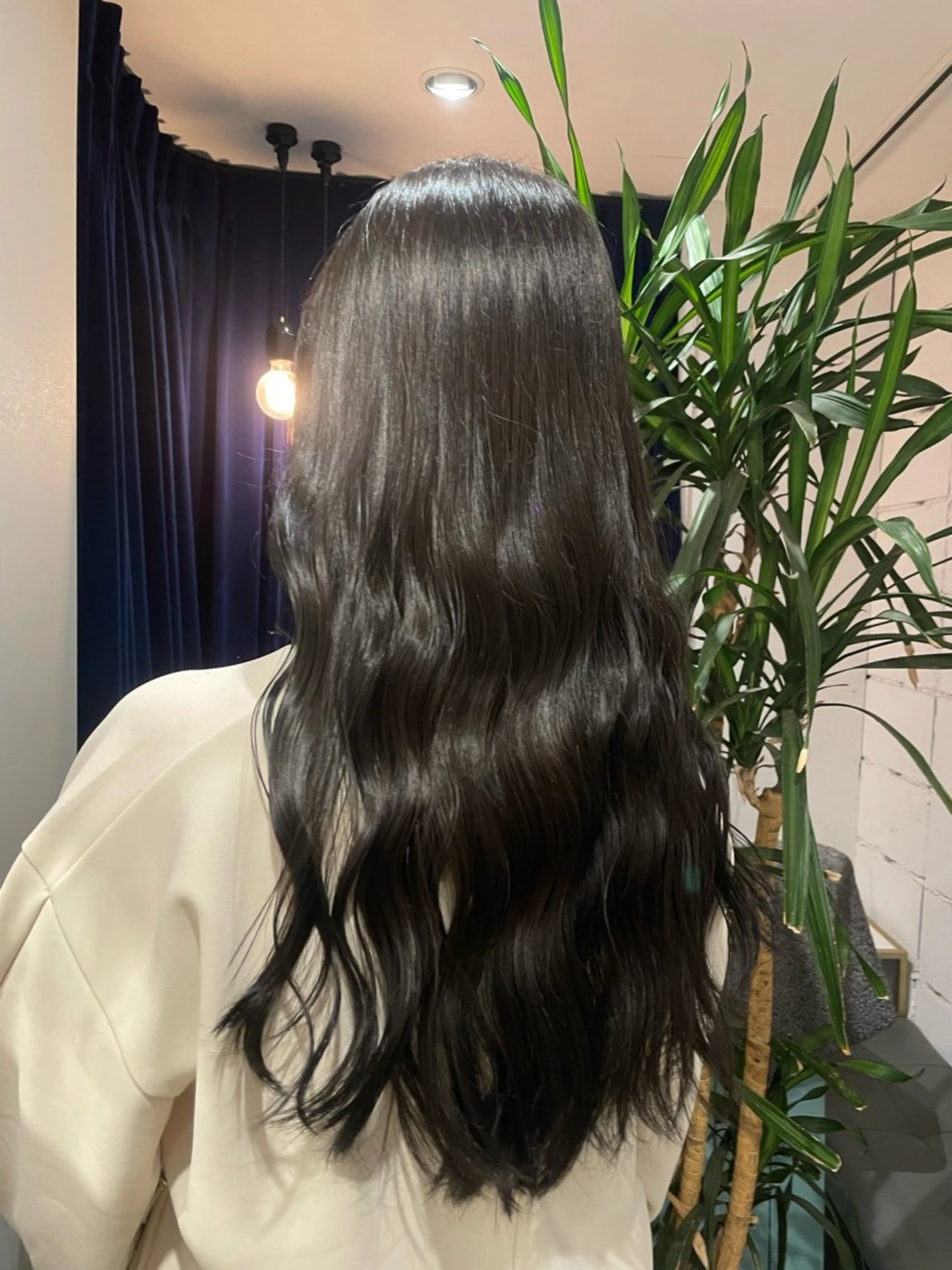 ロング カラー アッシュ HARUHI 銀座 美容師౨ৎ⋆˚のヘアスタイル