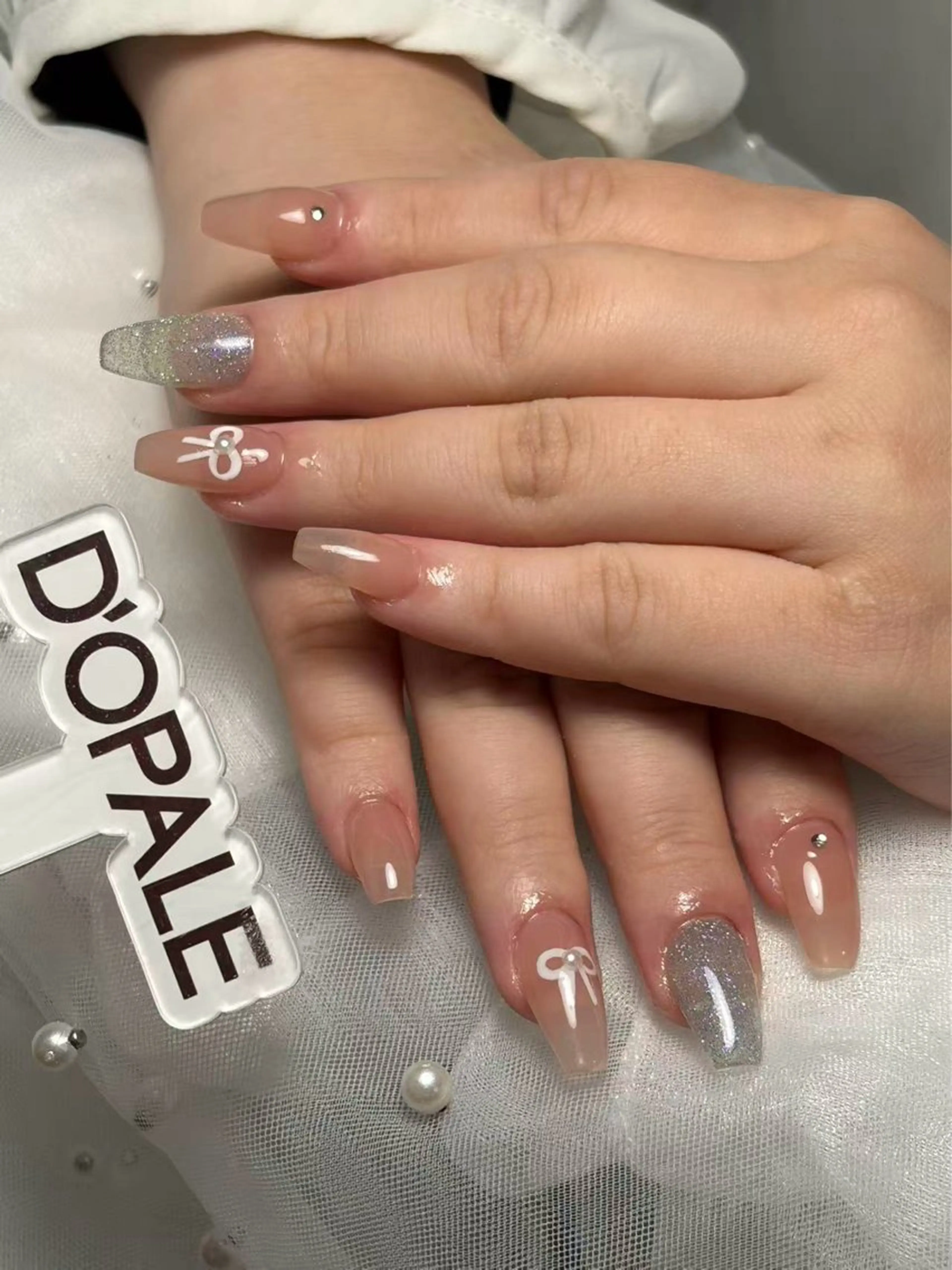 ネイル ハンドネイル D‘OPALEサロン所属・長さ出し専門店 上野kkのネイルデザイン