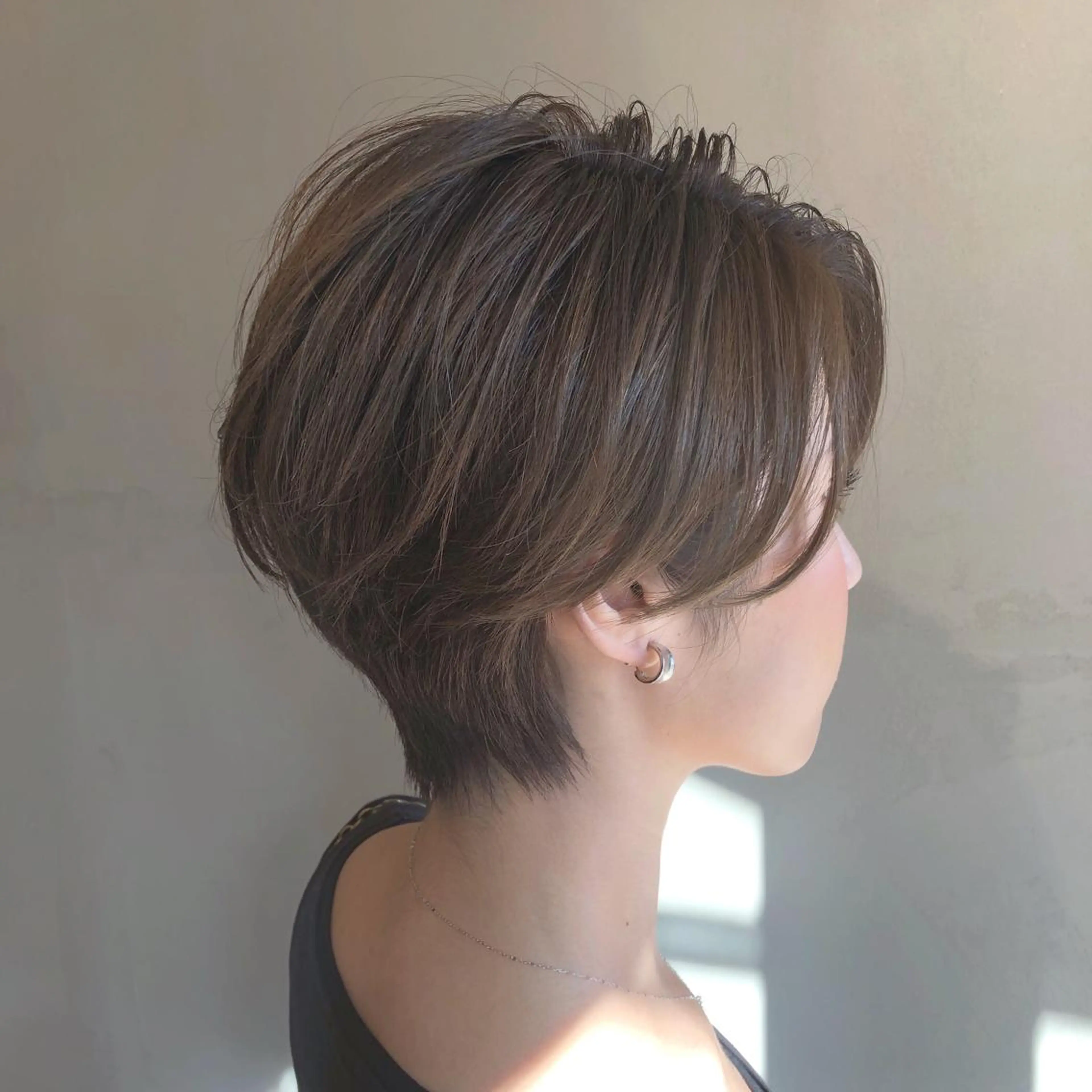 ショート カラー カット lafithhair ruu.南本庄のヘアスタイル