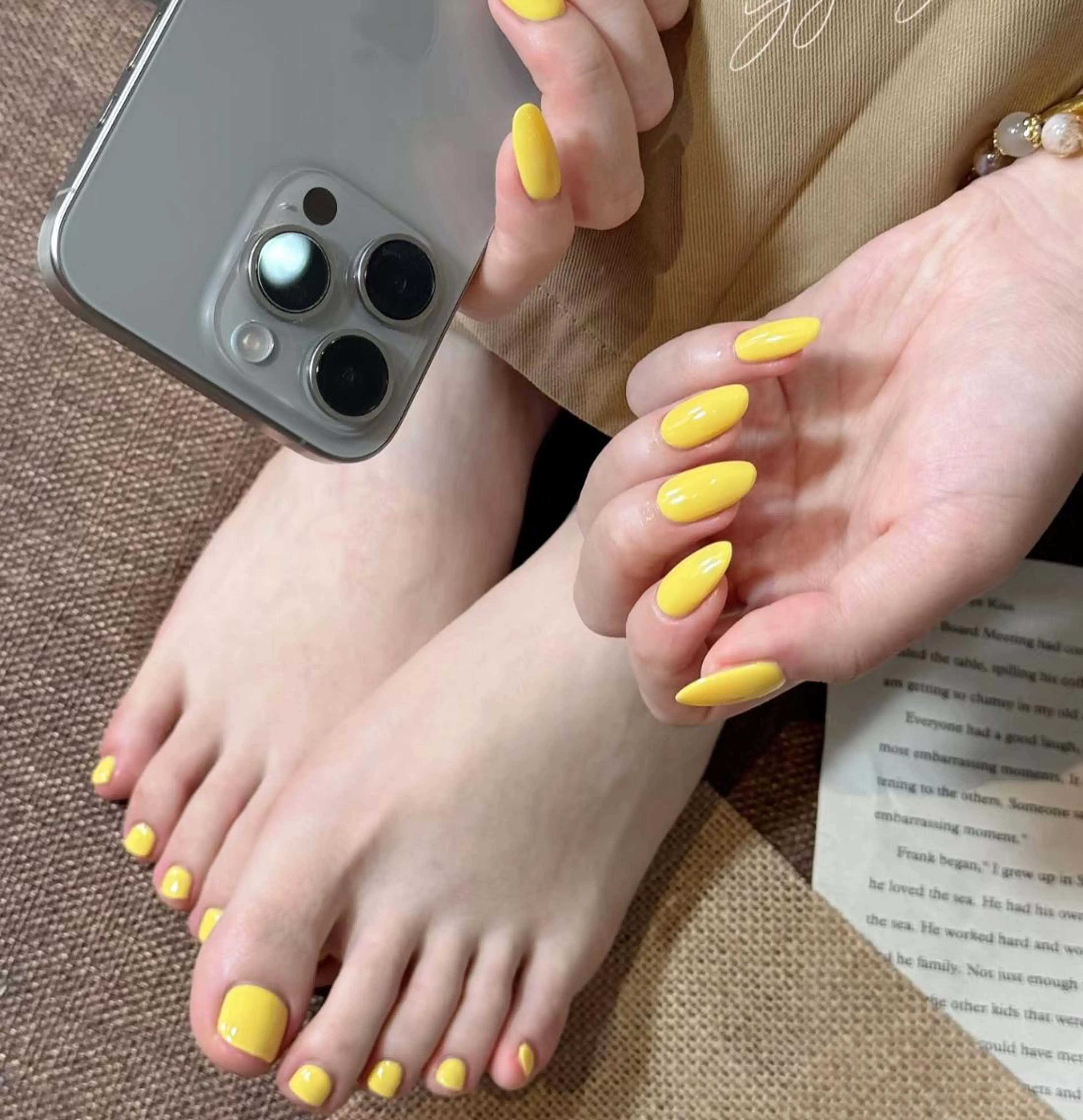 🎀人気🎀【ハンドとフットセット🈹】ワンカラーorラメグラの写真