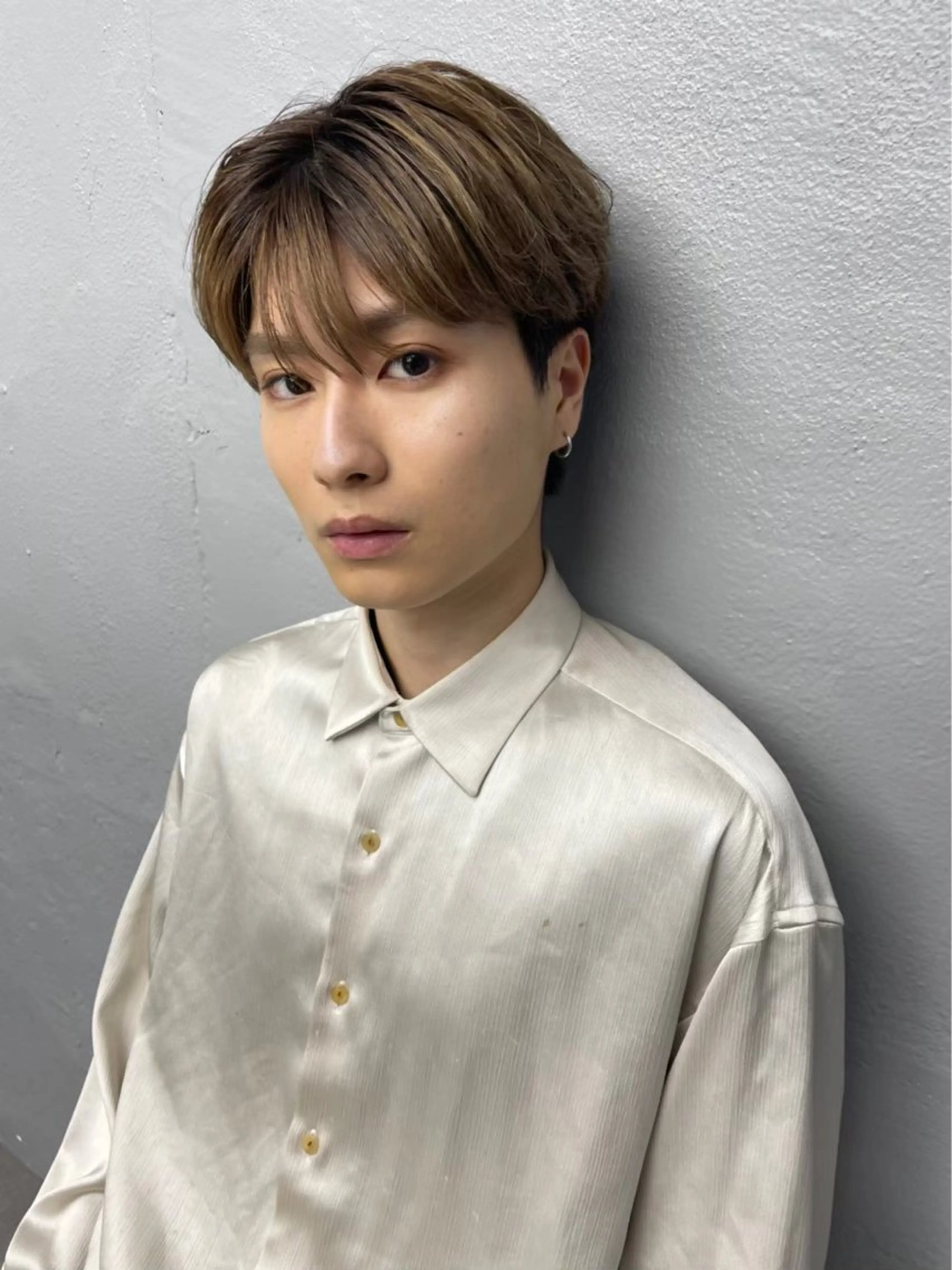 メンズ シャドウパーマ/ 波巻きパーマ/三鷹のヘアスタイル