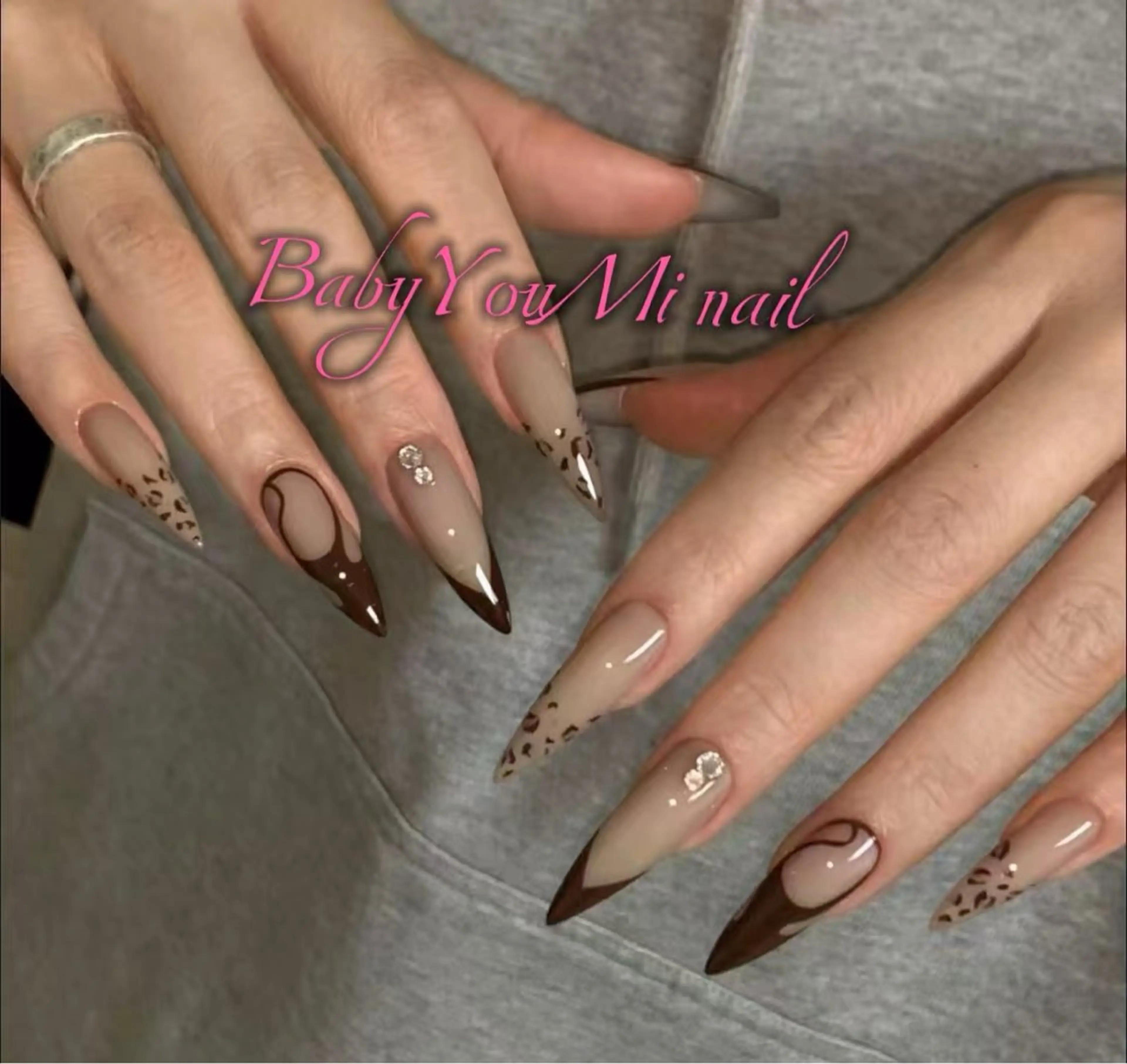 ネイル オーロラネイル 成人式 フットネイル フレンチネイル ジェルネイル ハンドネイル BabyYouMi nailのネイルデザイン