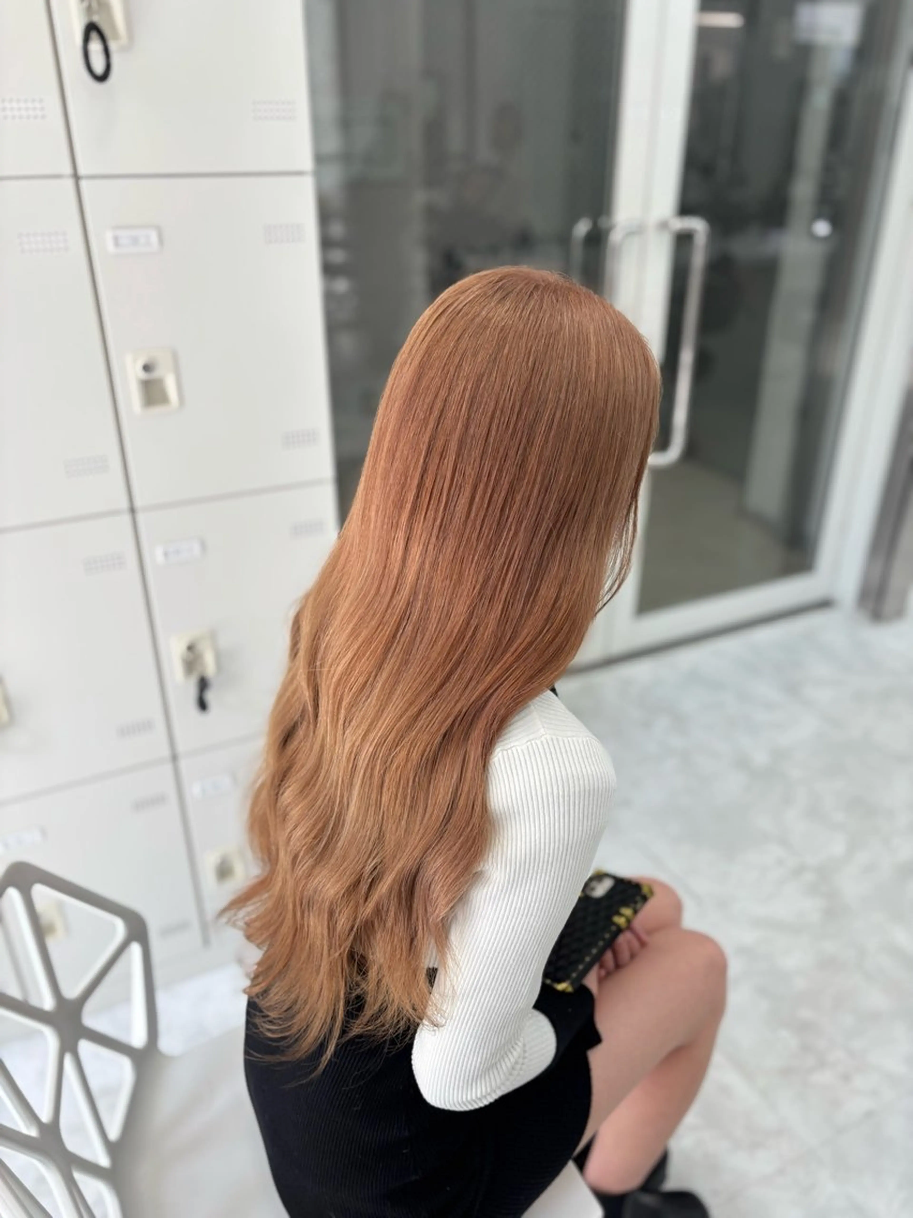 ロング カラー ヘアカラー ヘッドスパ ヘアセット 🫧韓国風透明感 ヘア🫧towaのヘアスタイル