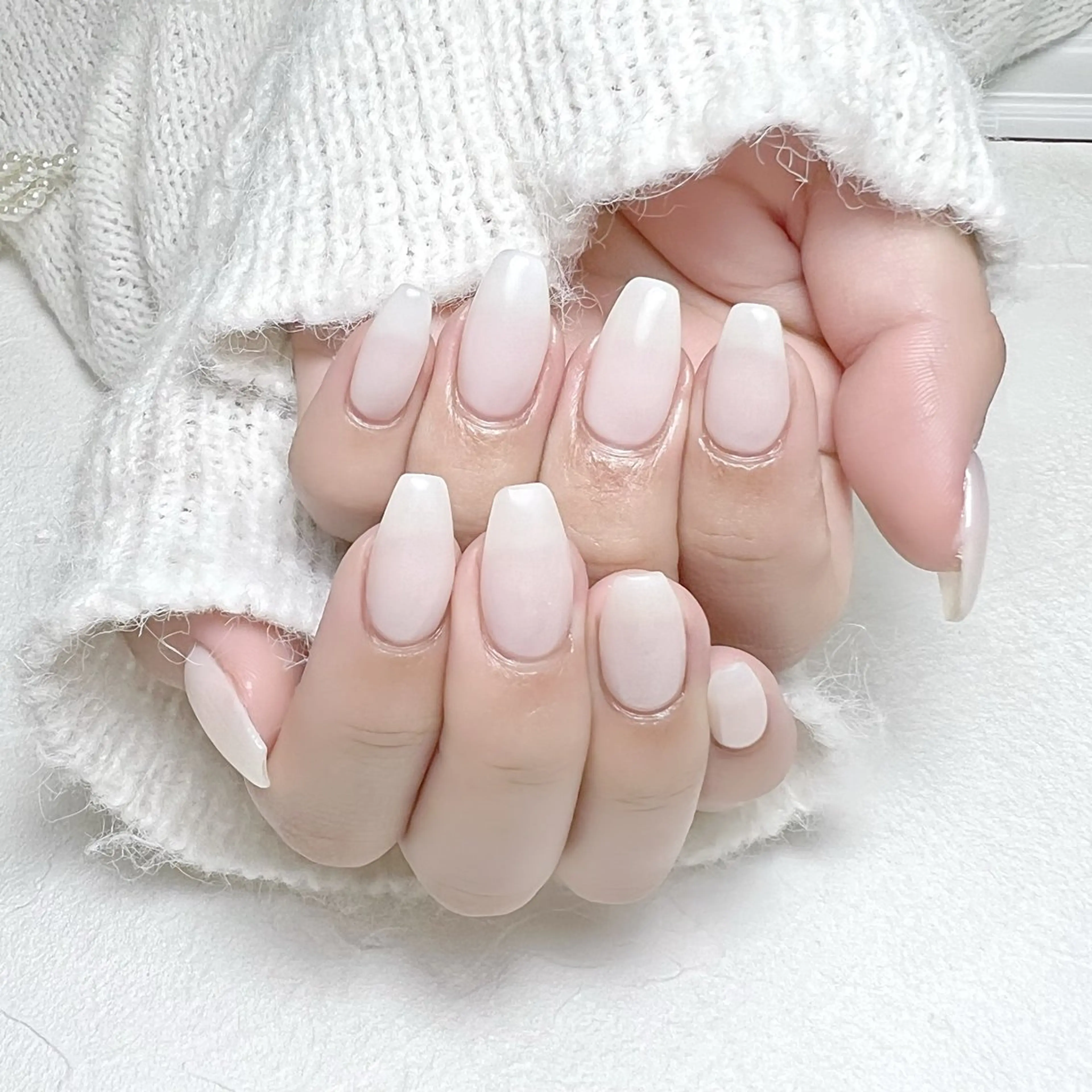 ネイル オフィスネイル ワンカラーネイル rouse nail RISATOのネイルデザイン