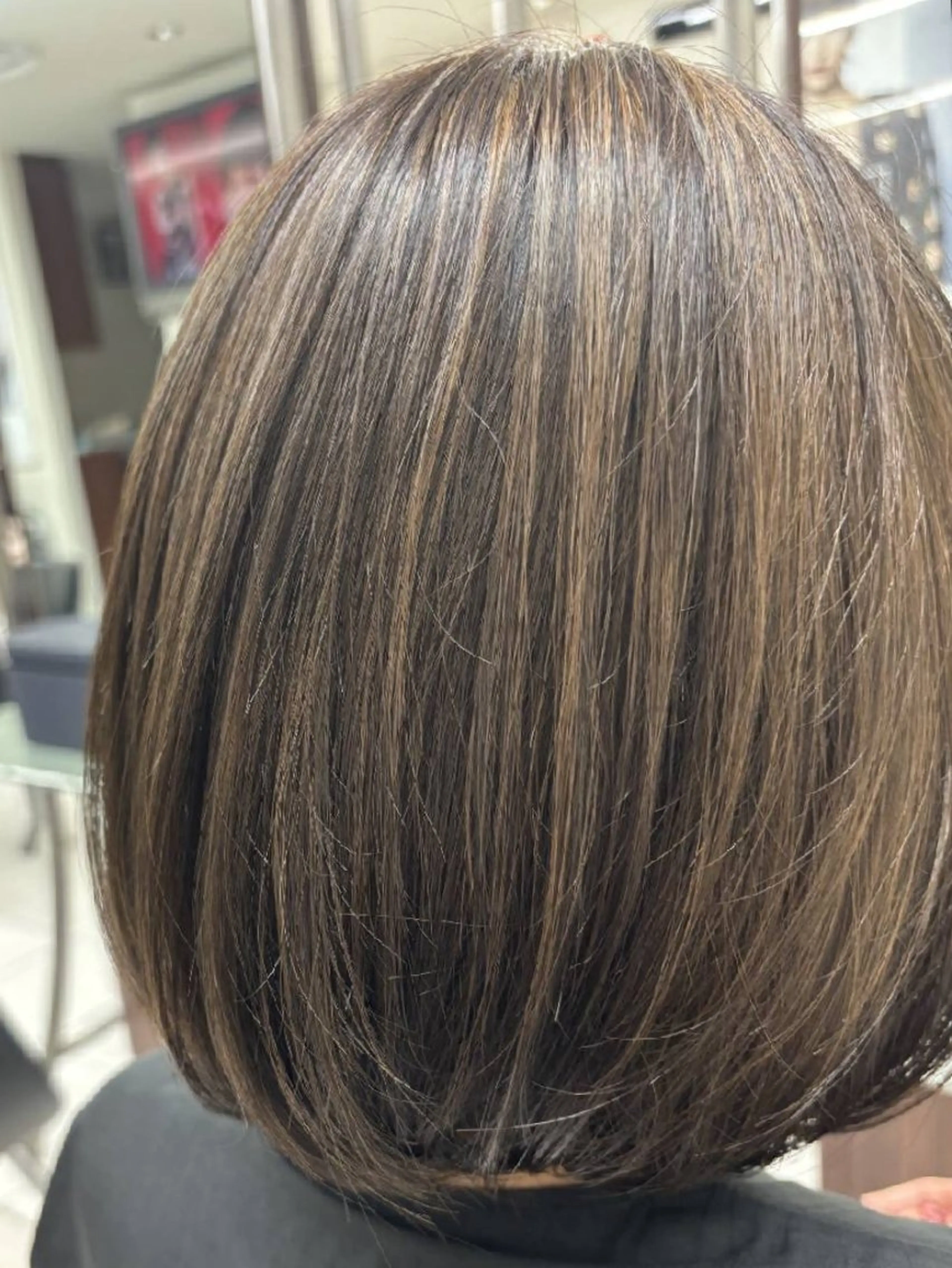 カラー セミロング ブリーチ TONI＆GUY酒井 紅氏朗のヘアスタイル