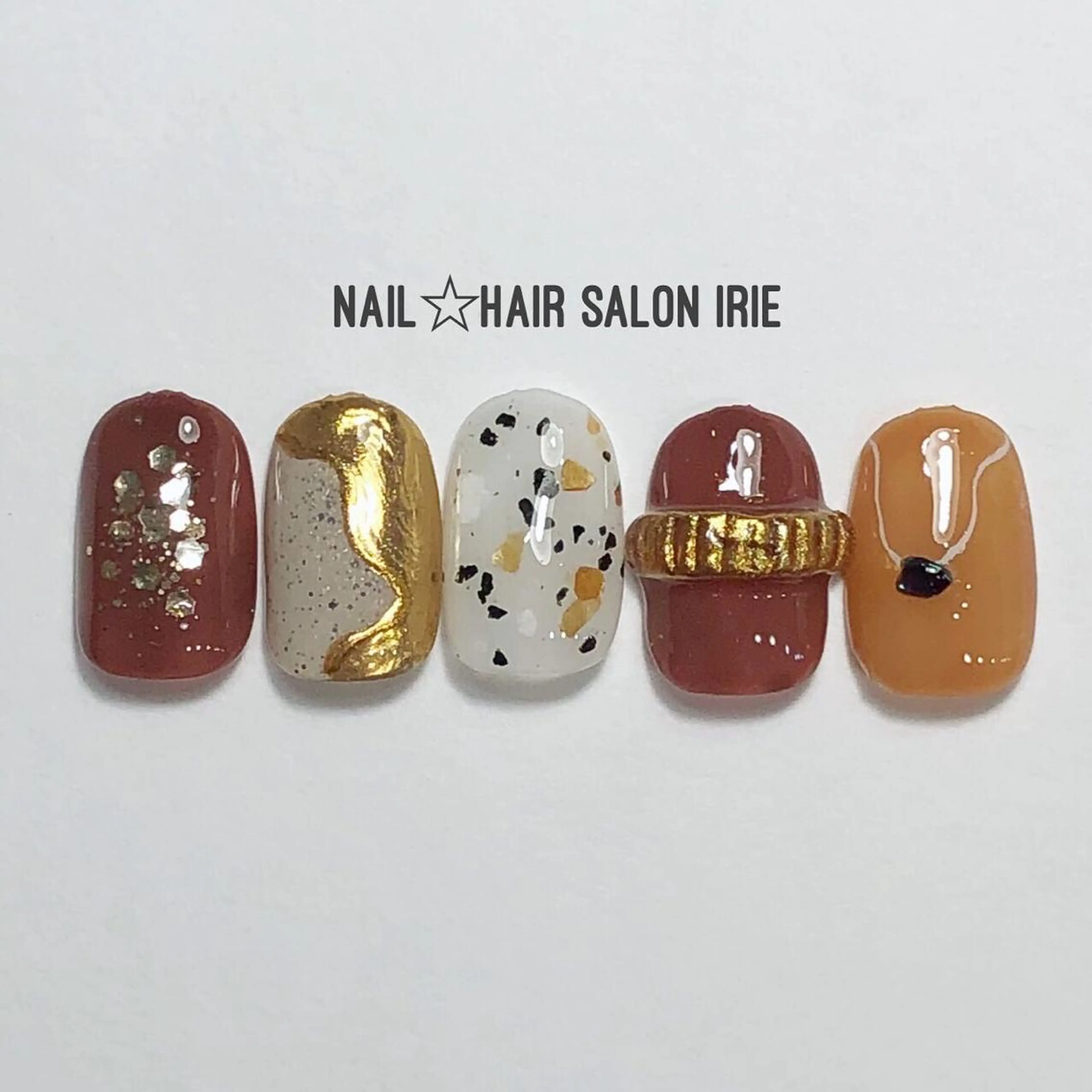 ネイル ハンドネイル Hair salon Irie所属・與儀 知佳のネイルデザイン