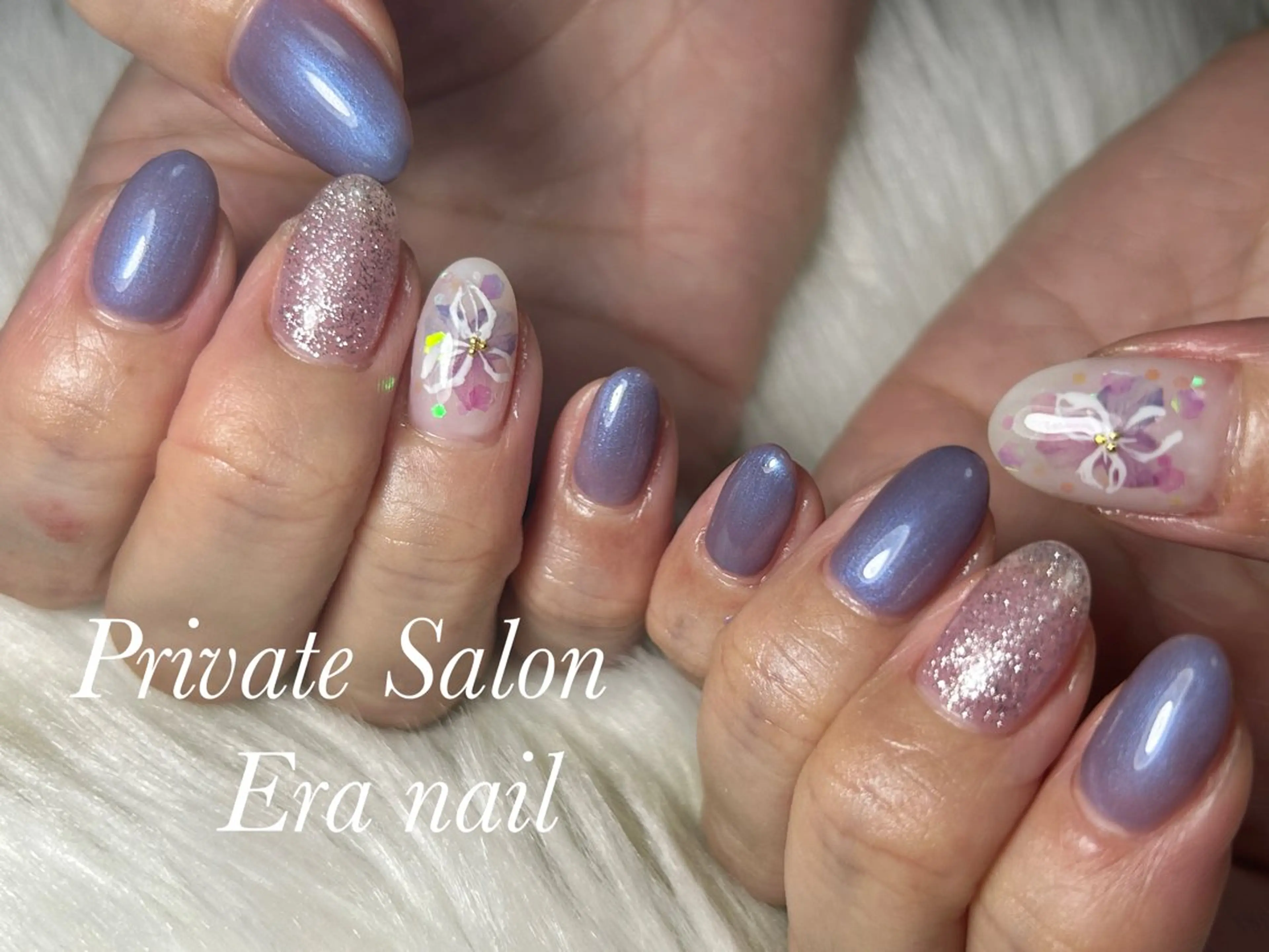 ネイル 持ち込み ハンドネイル Era nailのネイルデザイン