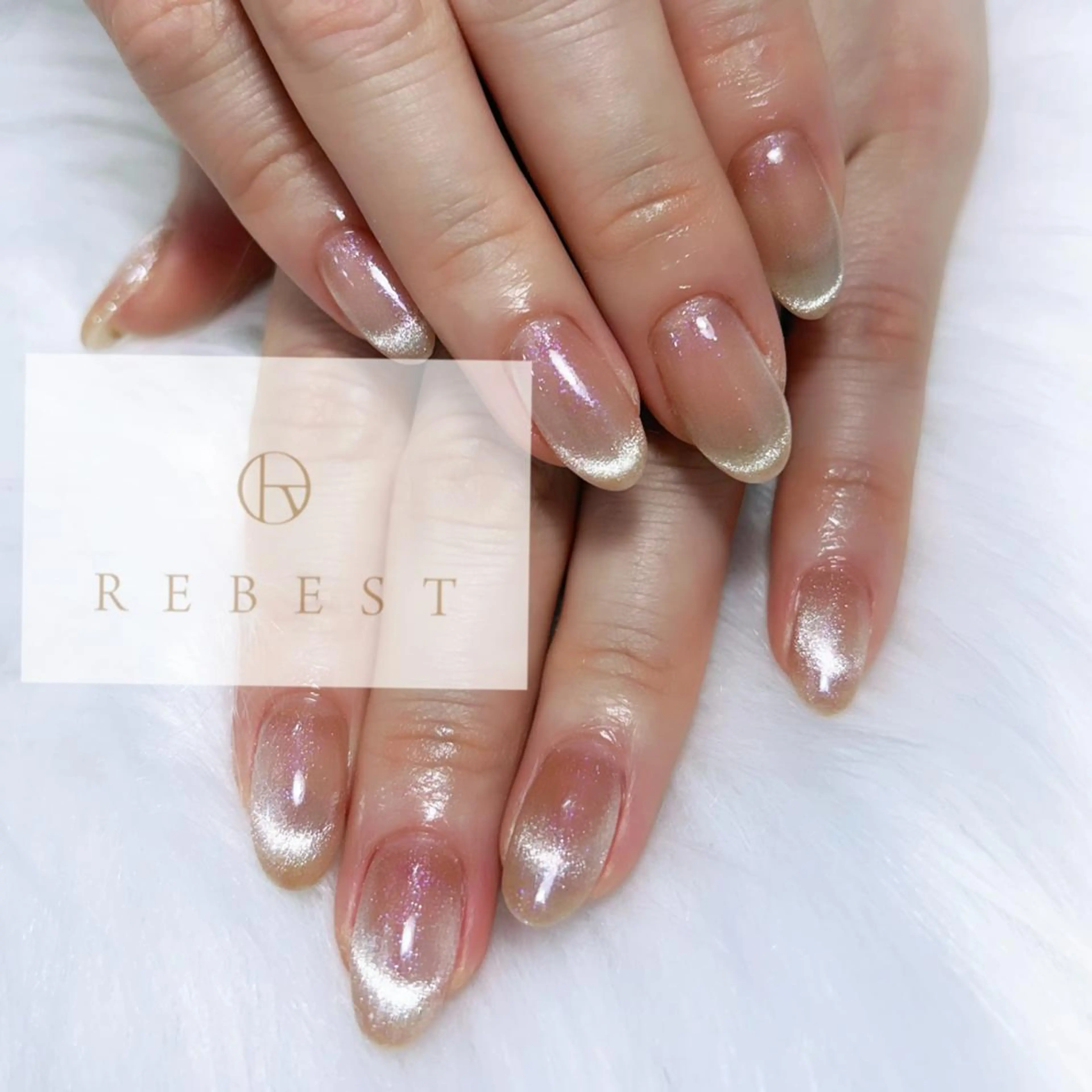 ネイル ハンドネイル ❤️💛REBEST 京橋 nailのネイルデザイン