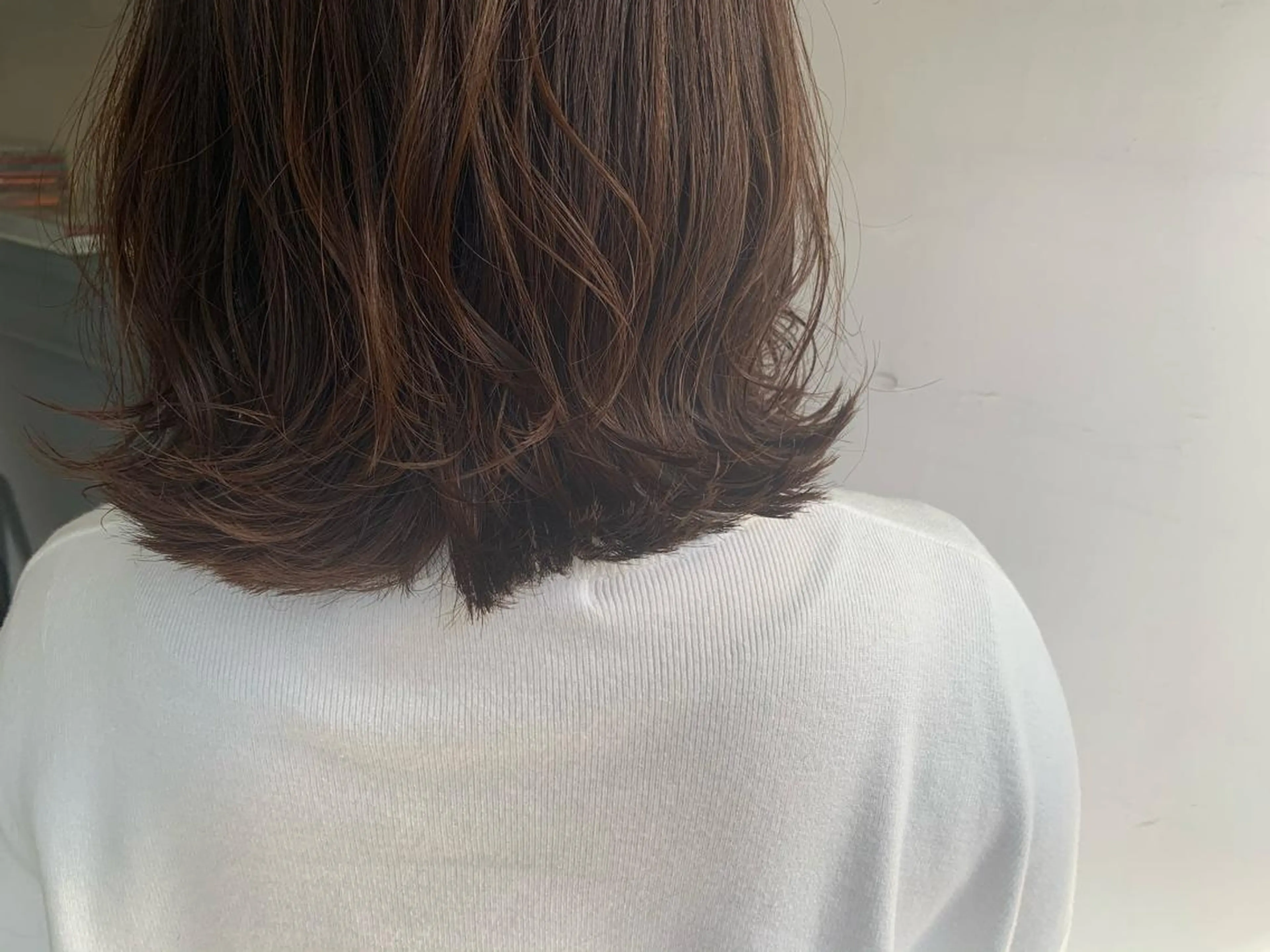 ミディアム カラー ヘアアレンジ ◎モチマル チアキ◎のヘアスタイル
