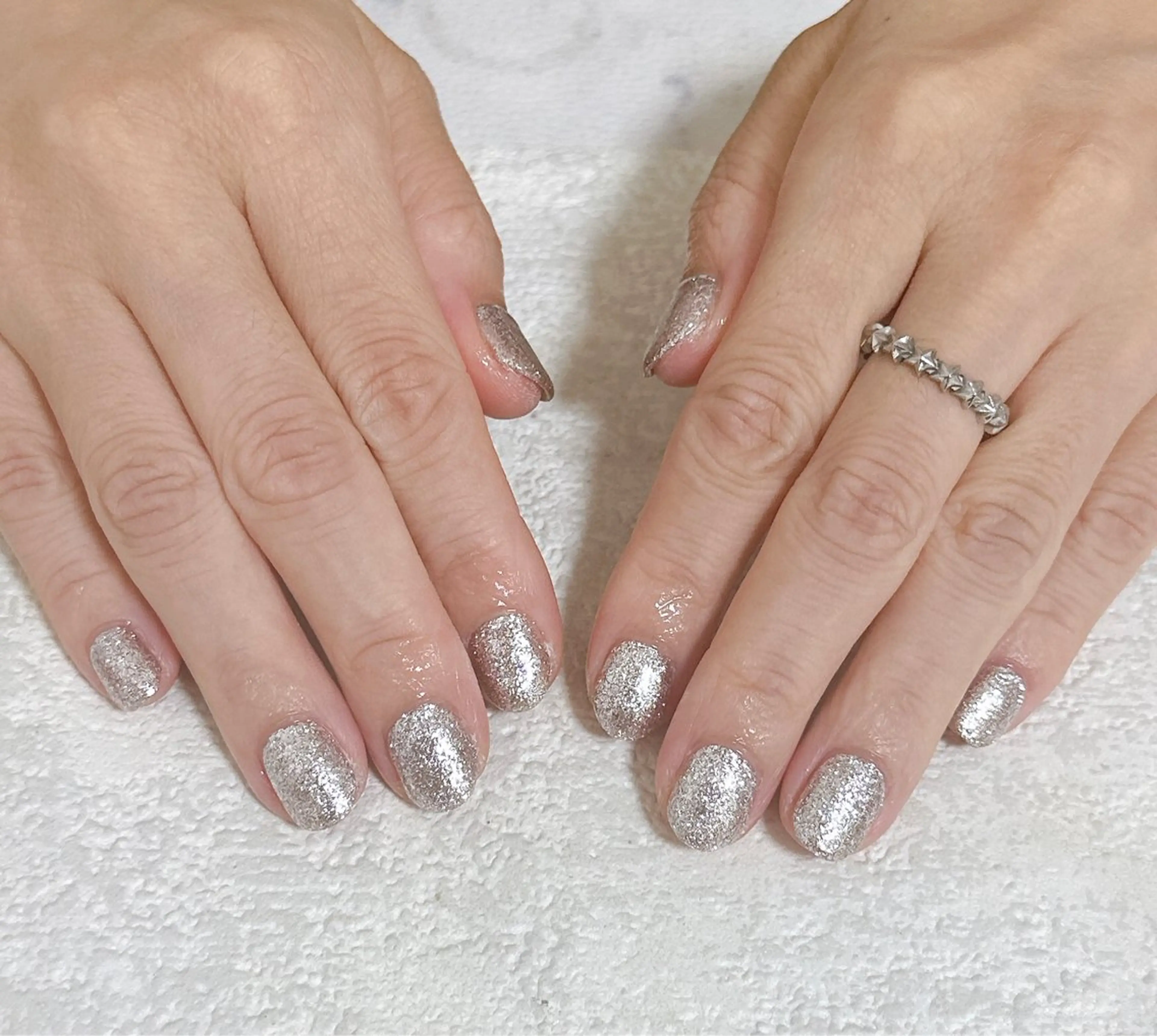 ネイル オーロラネイル フットネイル フレンチネイル ジェルネイル 韓国ネイル ハンドネイル mogunail &blowのネイルデザイン