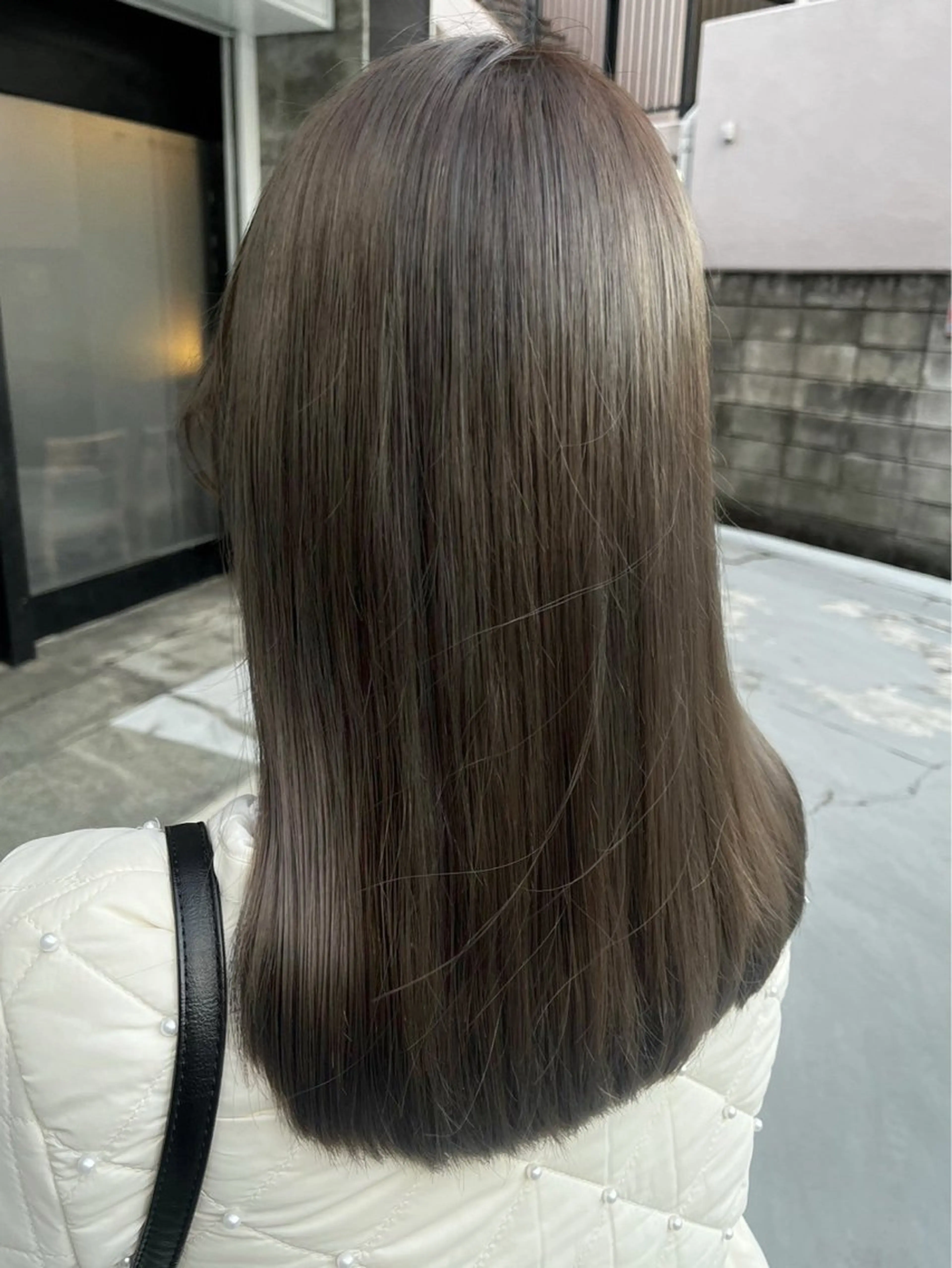 ロング カラー ヘアカラー ハイトーン/韓国風/ 艶髪/吉祥寺のヘアスタイル