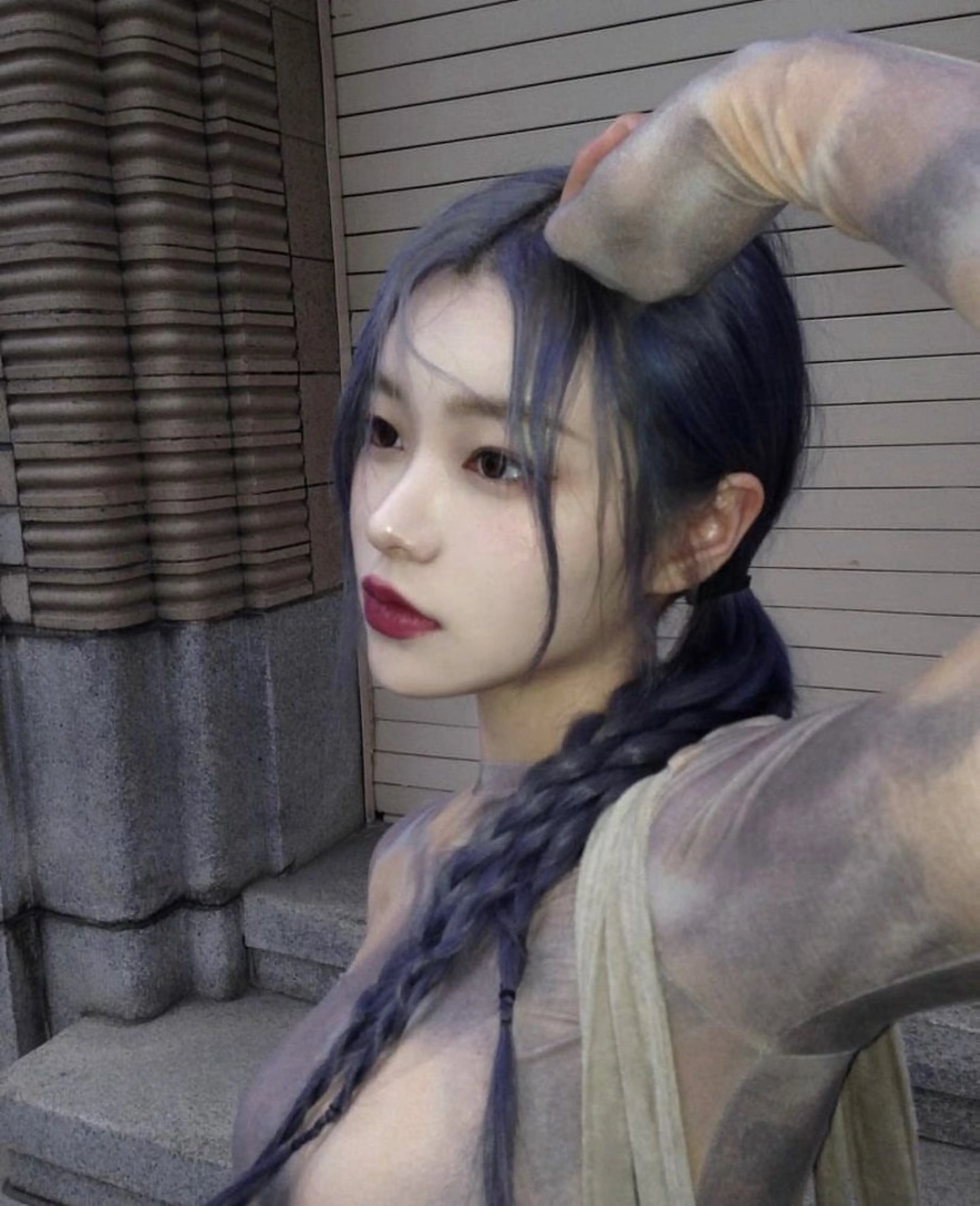 ロング カラー 🇰🇷韓国hair 🇰🇷wakaのヘアスタイル