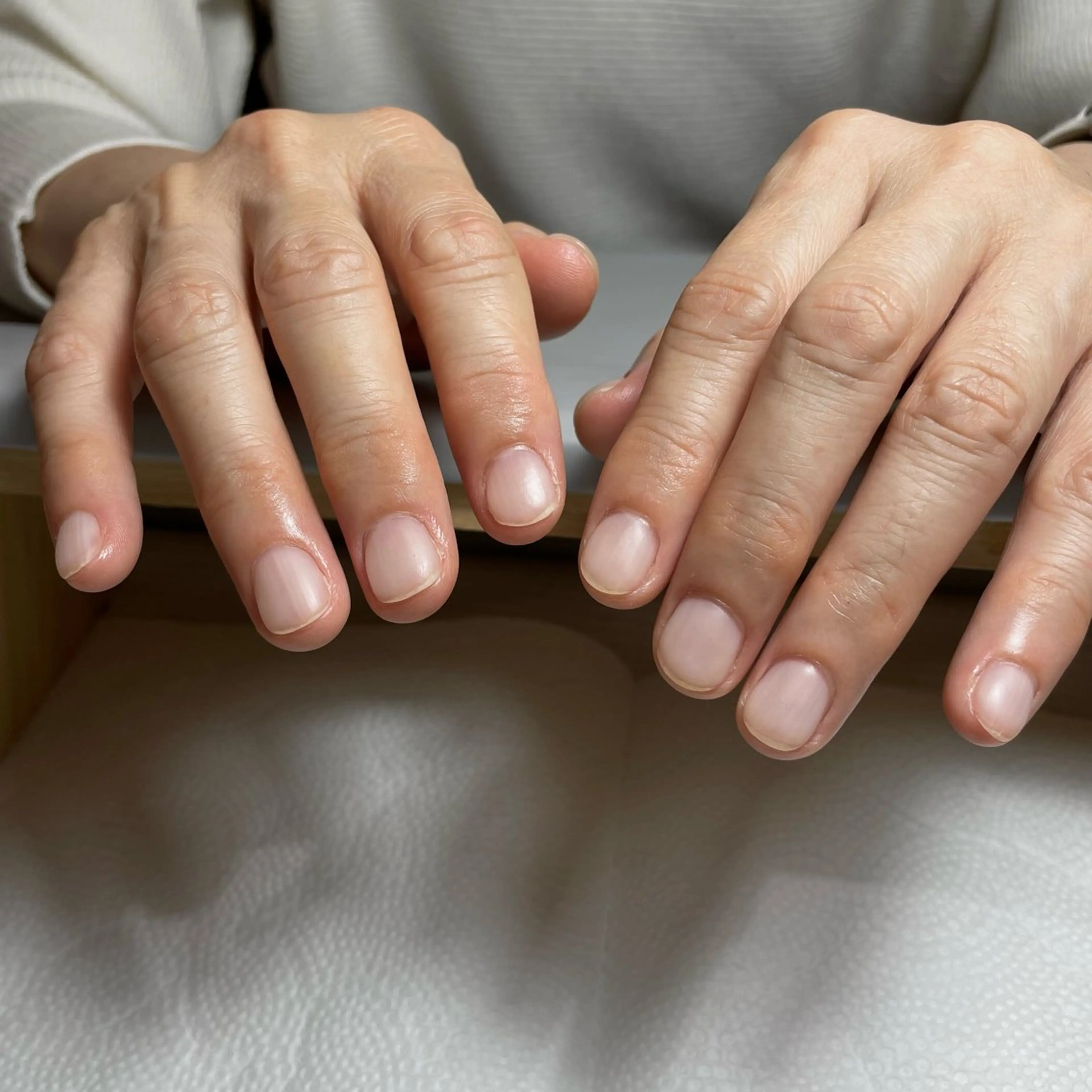 【オフ込み】ベースパラジェルのマット仕上げ✊🏼お爪の強化に✊🏼の写真