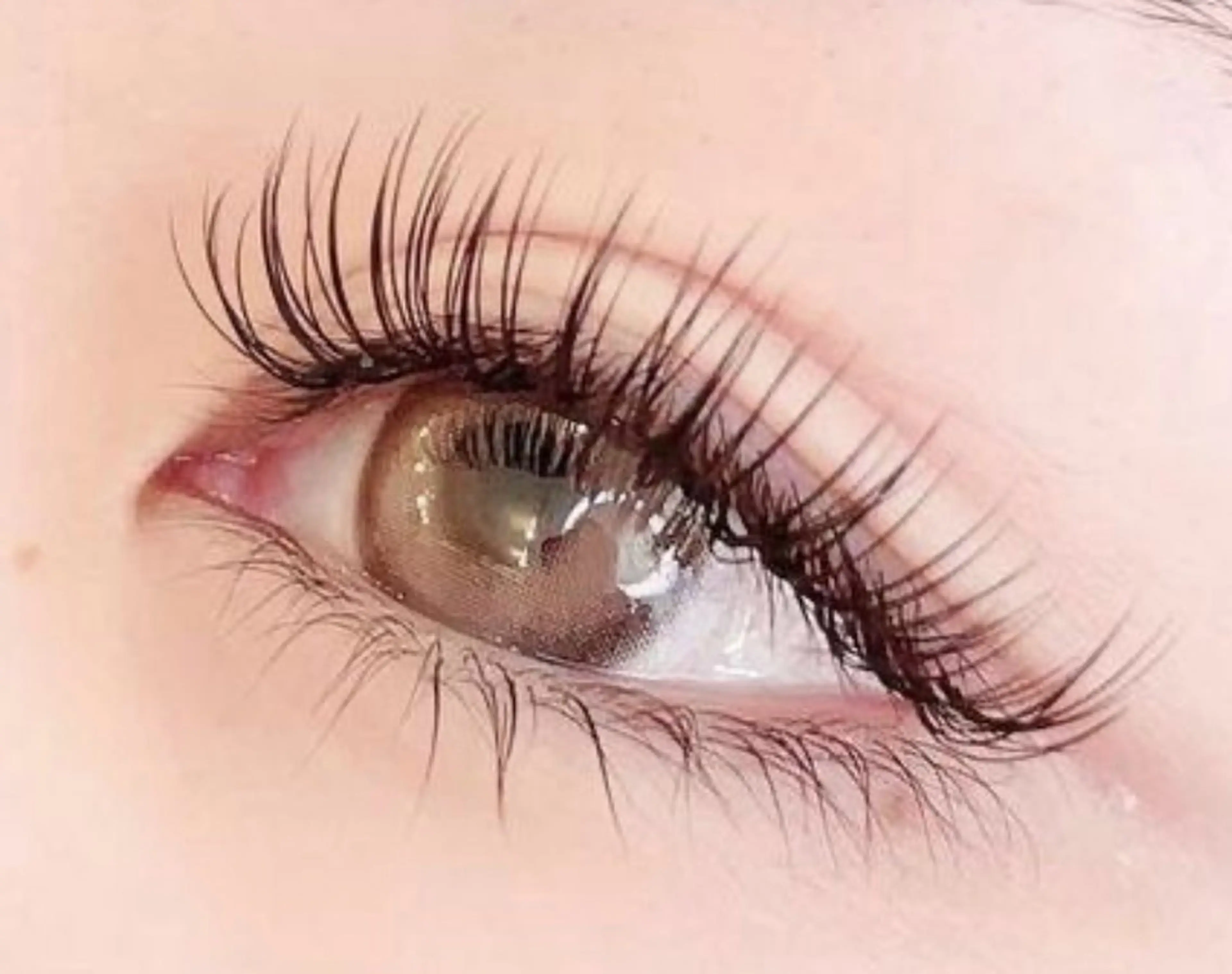 フラットエクステ80本の写真