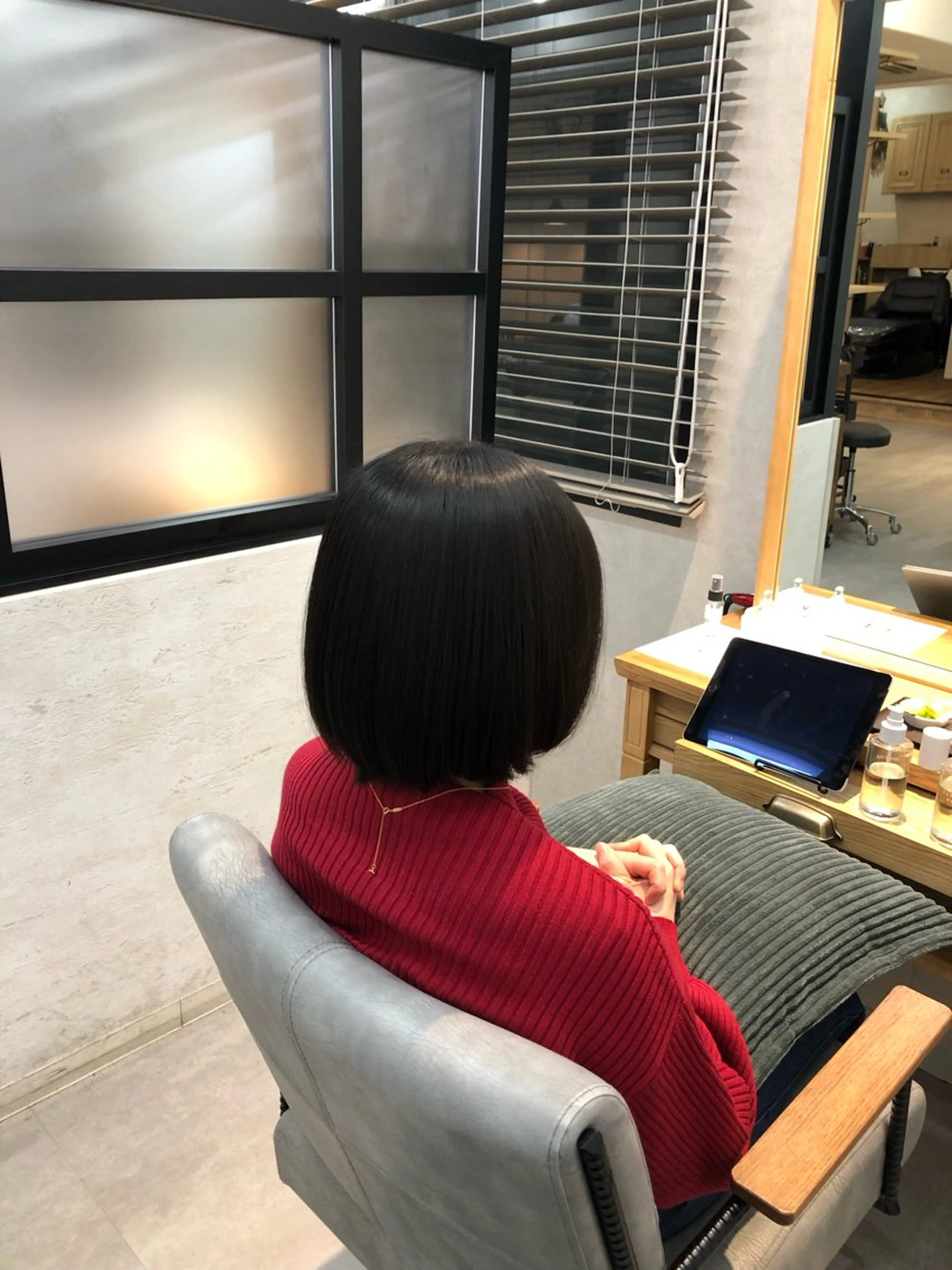 ショート 縮毛矯正 トリートメント SOA FLEAR Tsuyoshiのヘアスタイル