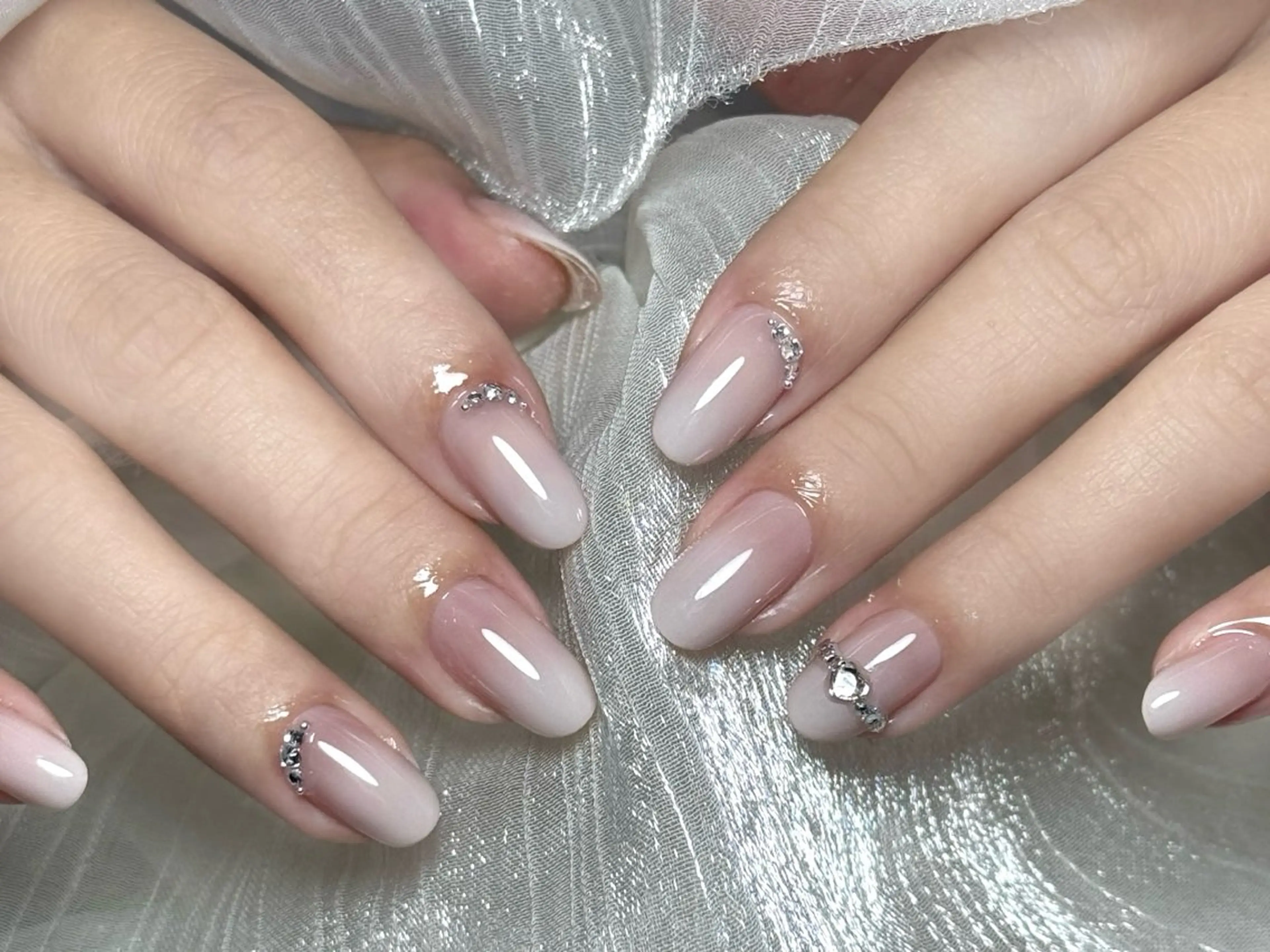 ネイル ハンドネイル GreenNail salonパラジェルのネイルデザイン