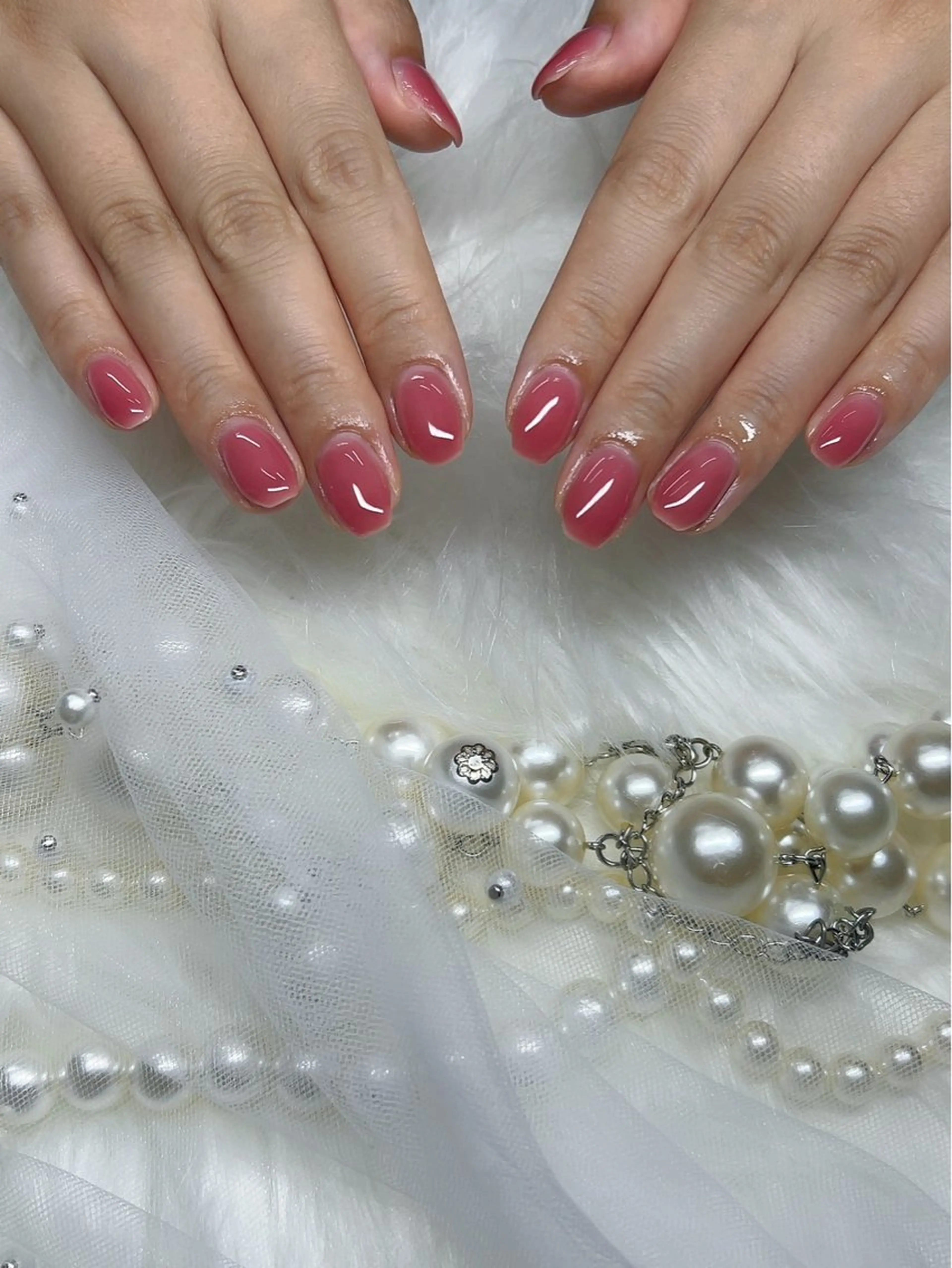 ネイル ワンカラーネイル my nail plus野江内代のネイルデザイン