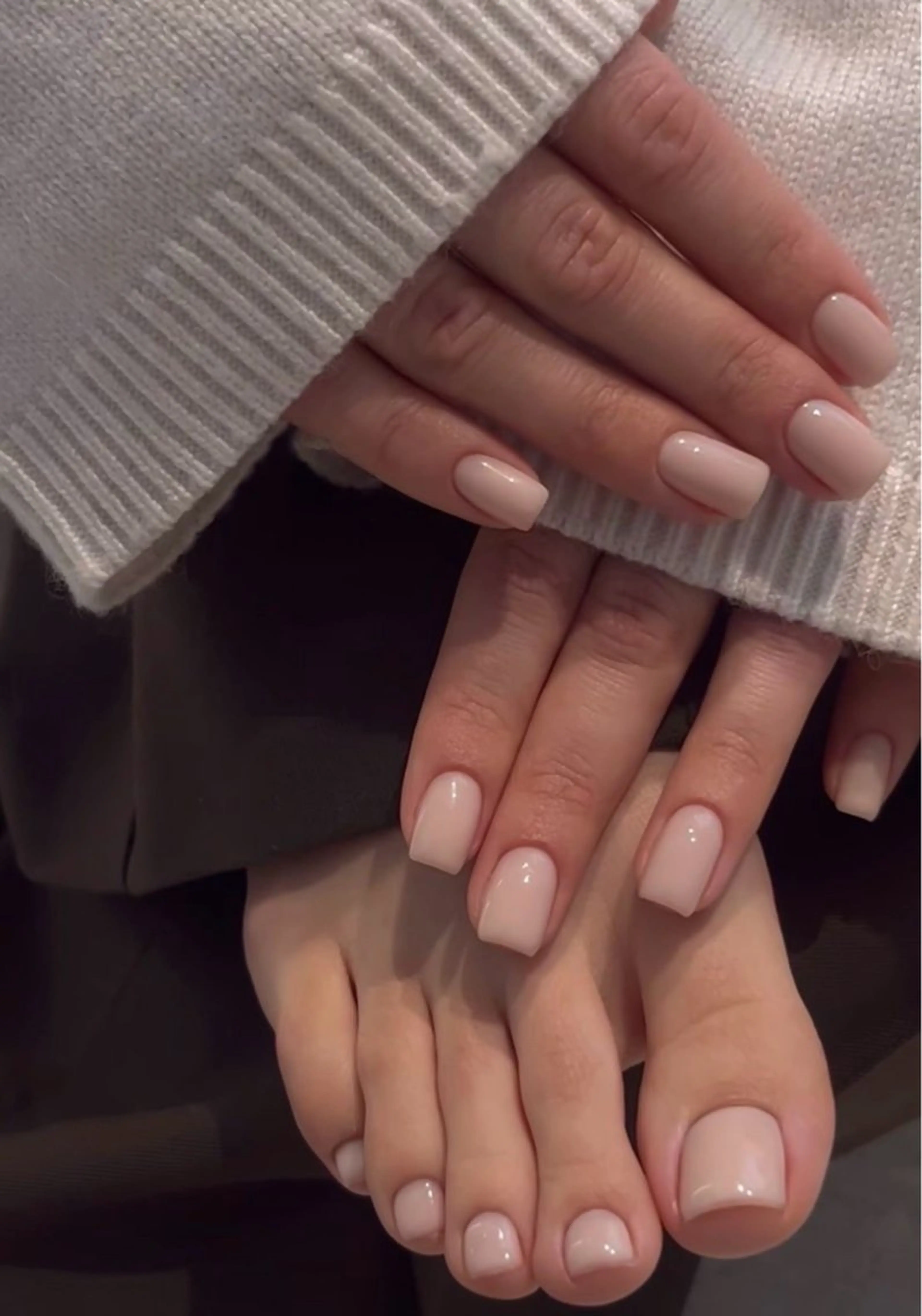 ネイル 韓国ネイル 持ち込み ニュアンスネイル ネイルチップ 冬ネイル LISA ANA.CHUOのネイルデザイン