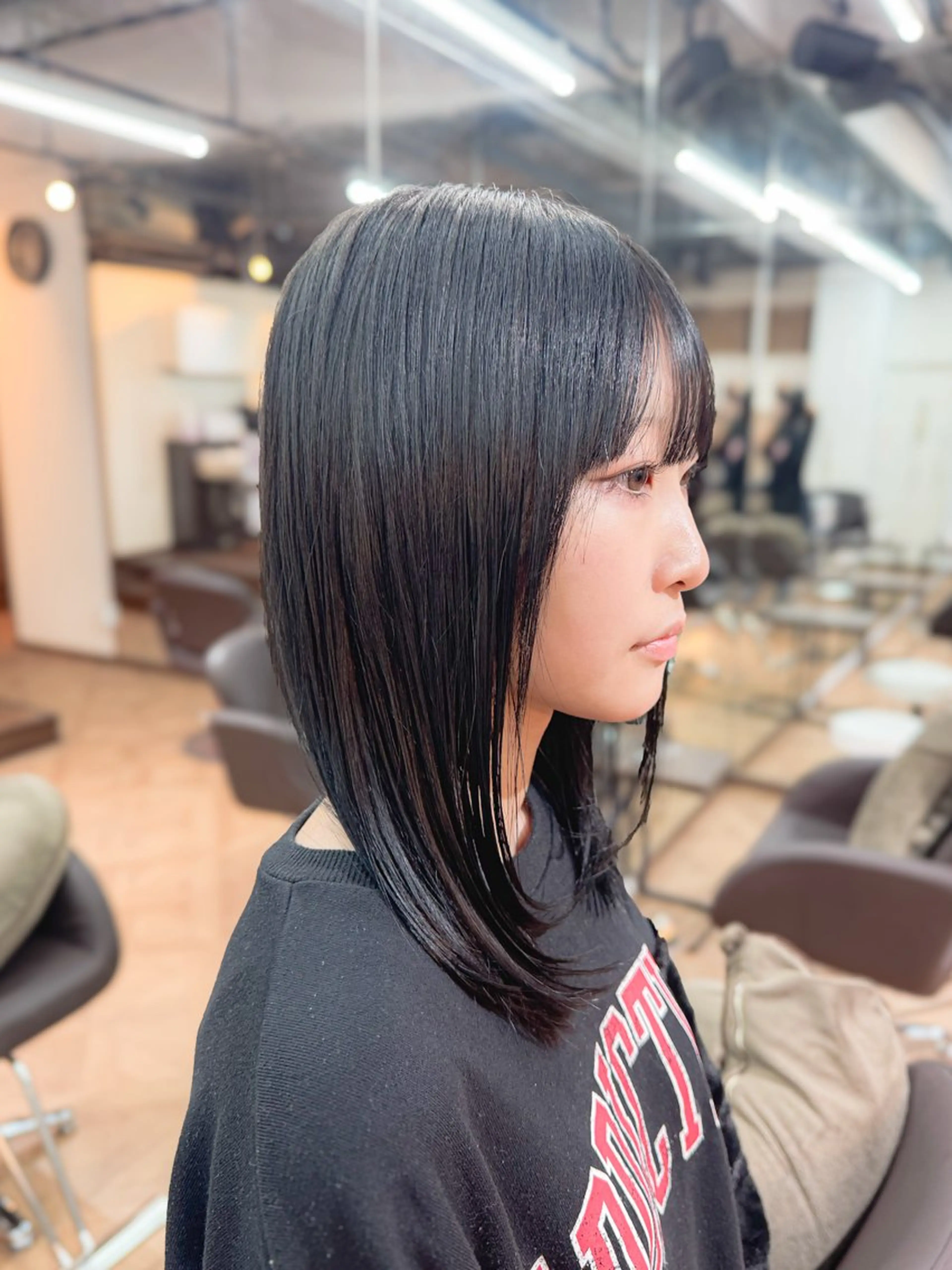 ミディアム ショート/ボブ ハイトーン❤️原航平のヘアスタイル