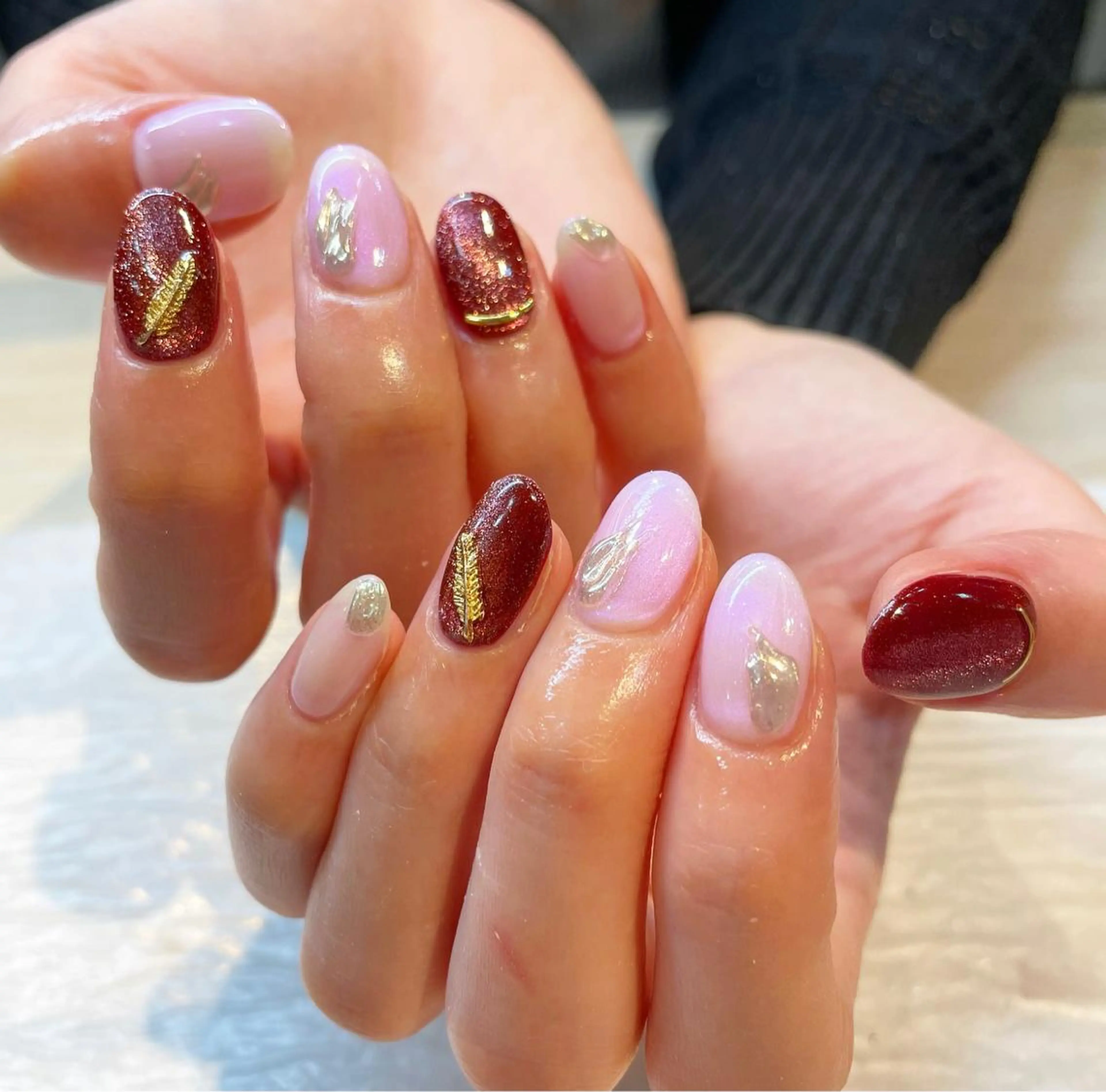 ネイル ハンドネイル 鈴木 華乃のネイルデザイン