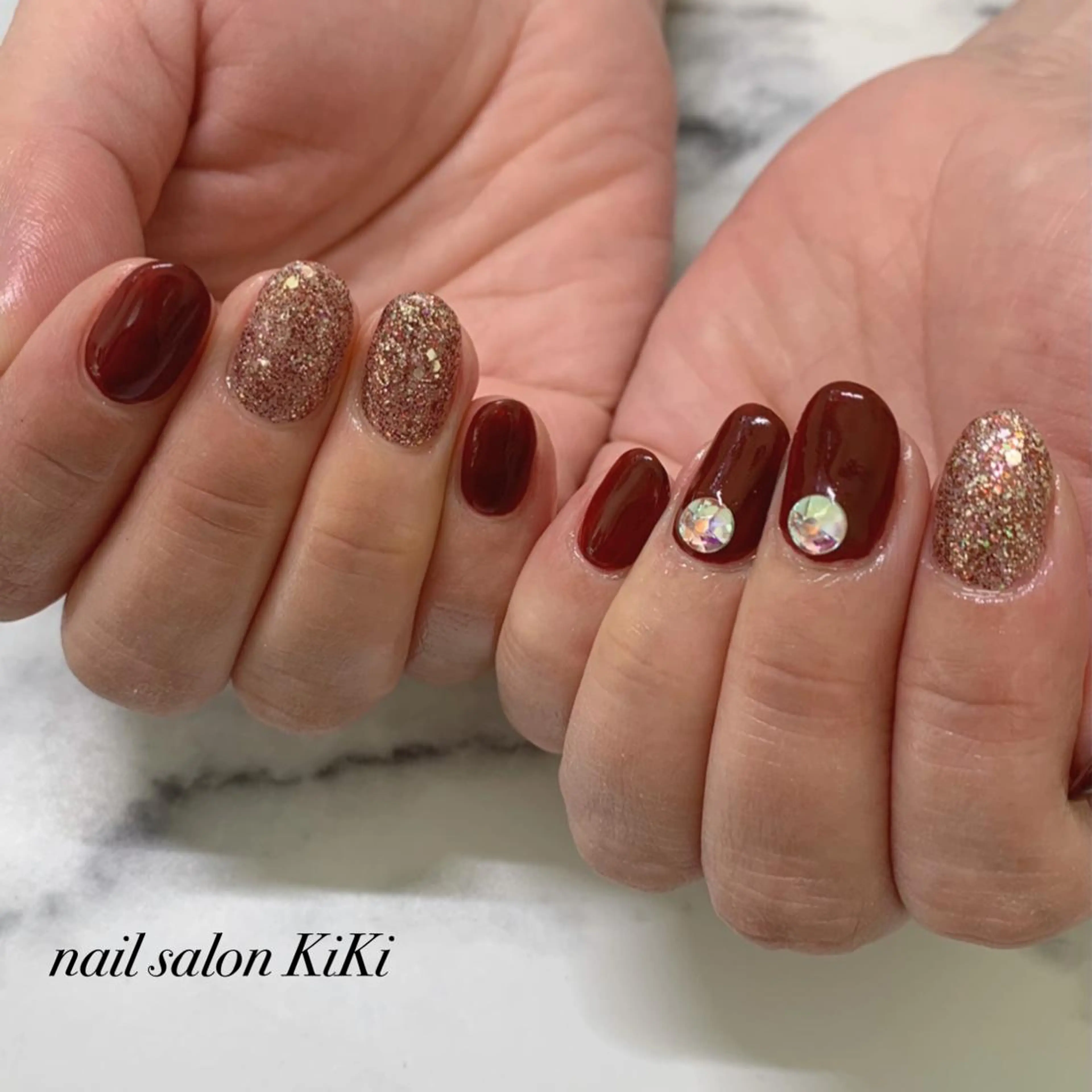 ネイル 冬ネイル クリスマス K. KiKiのネイルデザイン