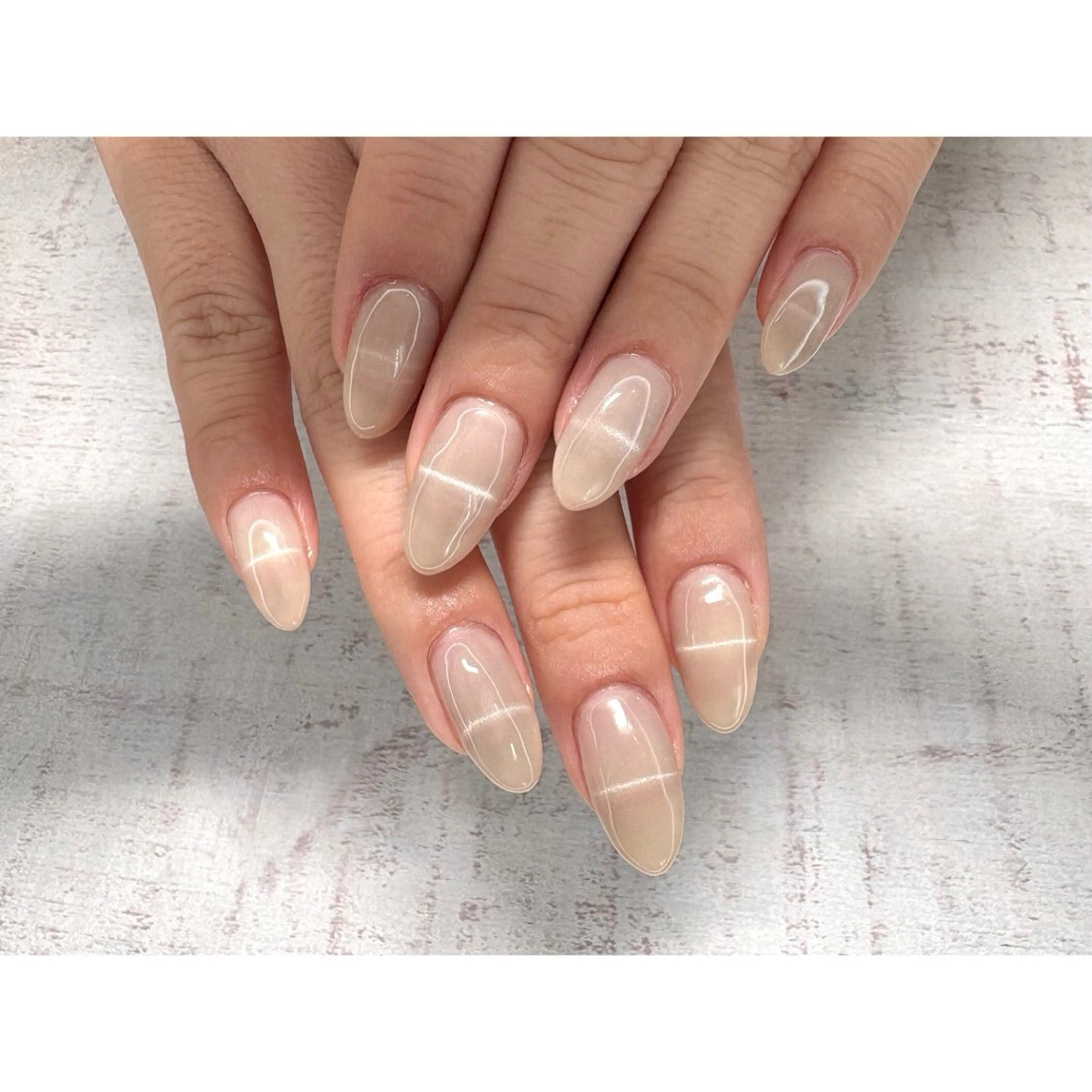 ネイル ハンドネイル 𖡼 yumenoのネイルデザイン