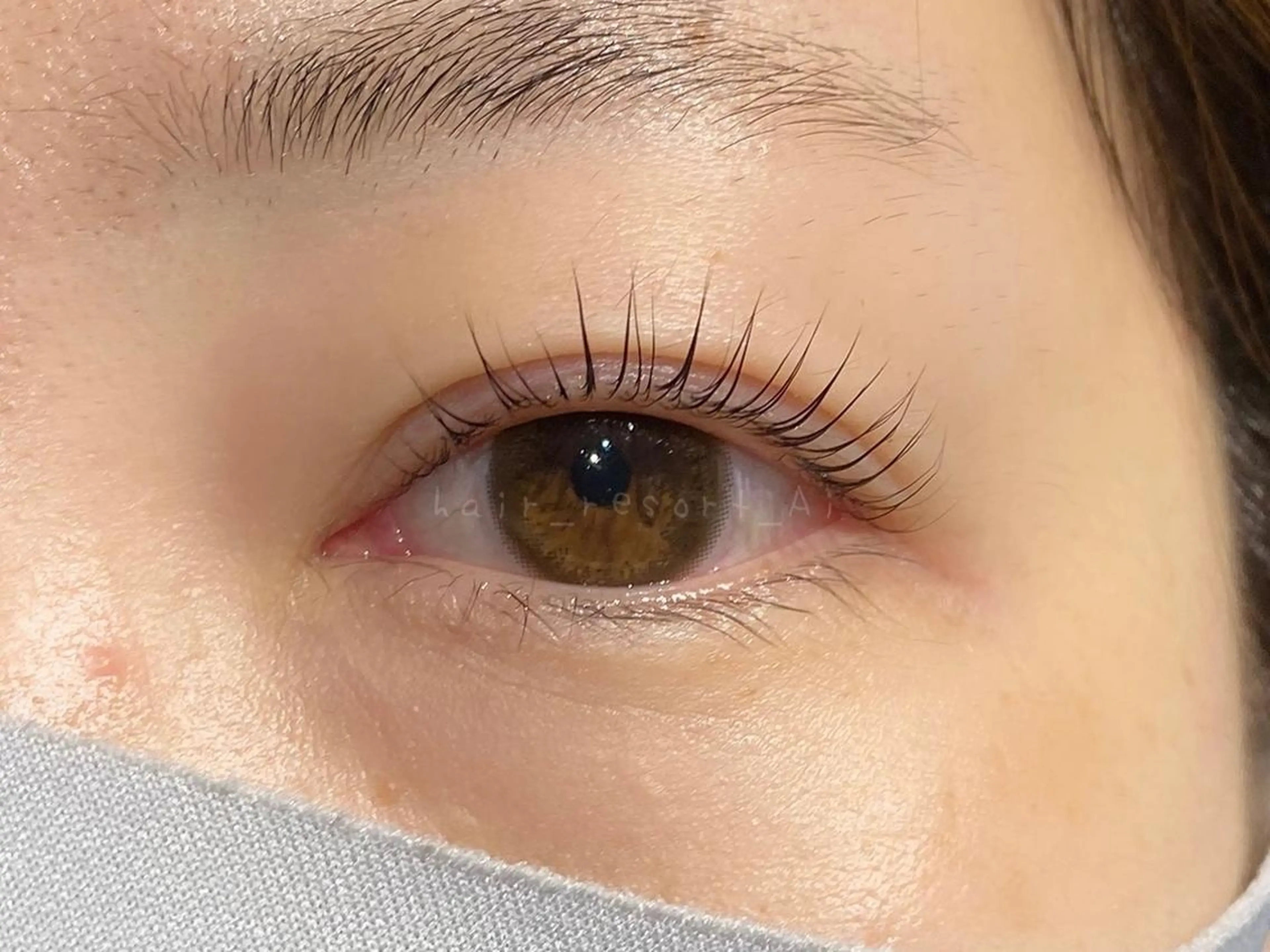 マツエク・マツパ パリジェンヌラッシュリフト RIFARE代々木 北井のマツエク・マツパデザイン