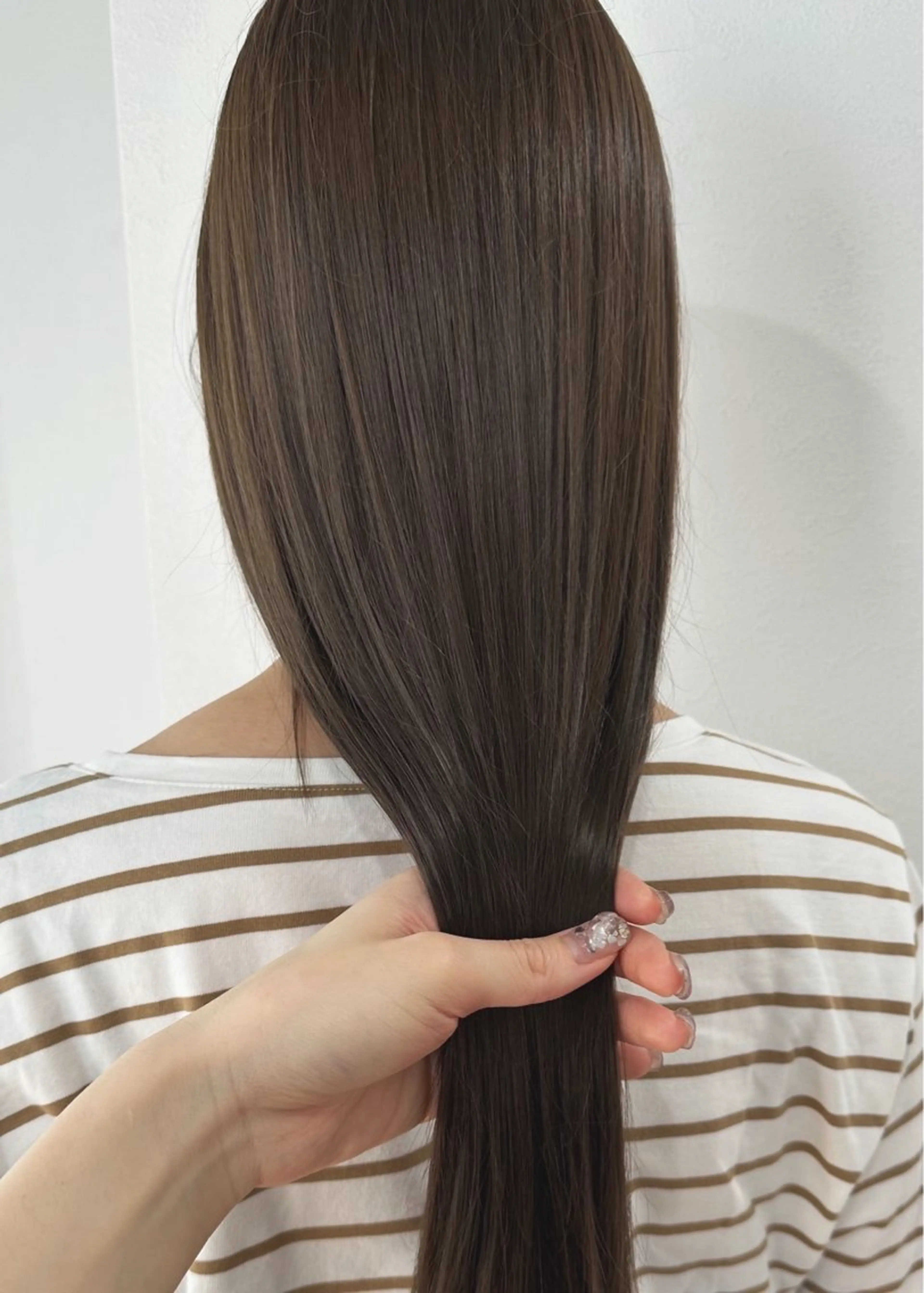 ロング カラー カット ヘアカラー トリートメント TRENCH　相澤 果歩のヘアスタイル