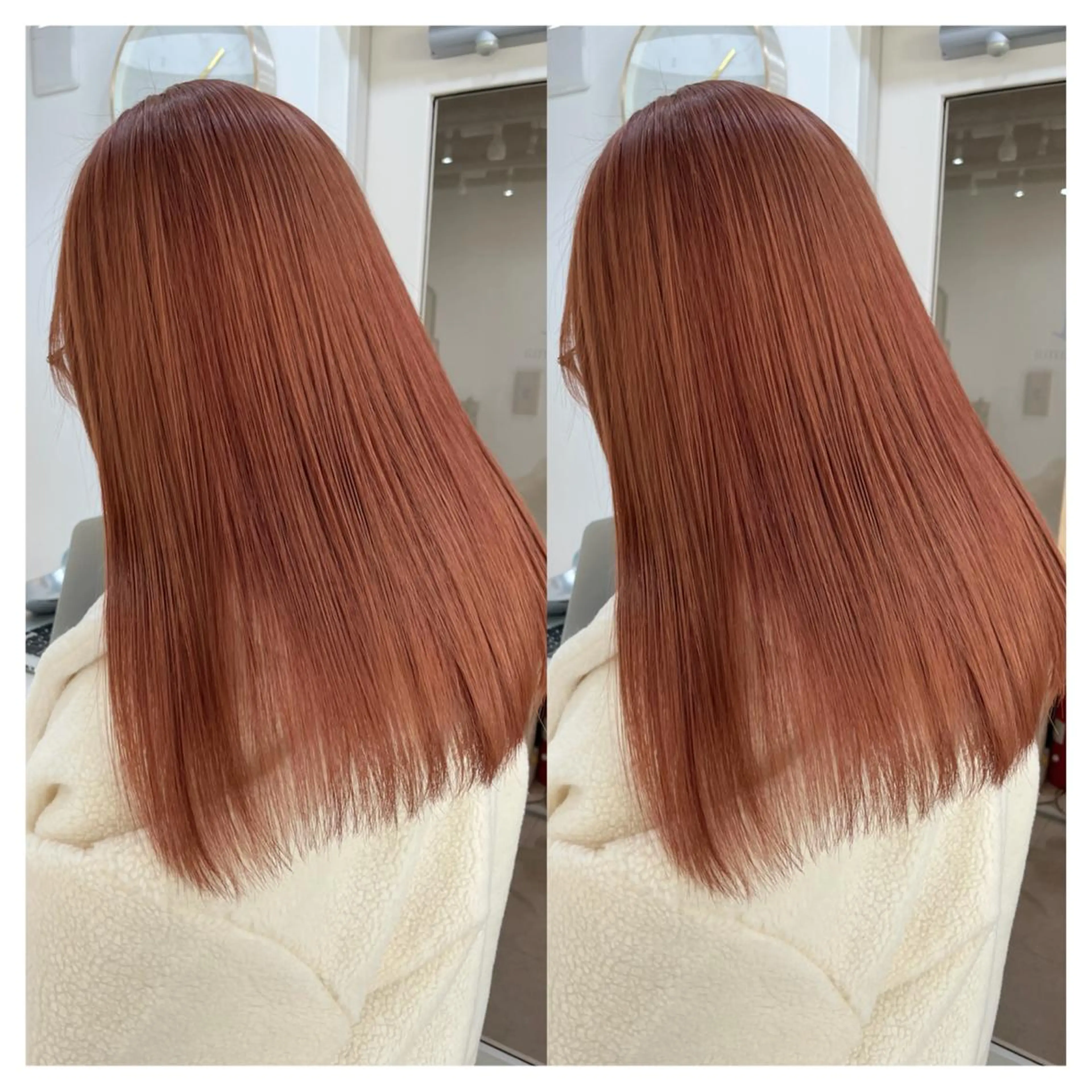 【ダブルカラー👱🏻♀️💗】ブリーチ+フルカラー+リンケージトリートメントの写真