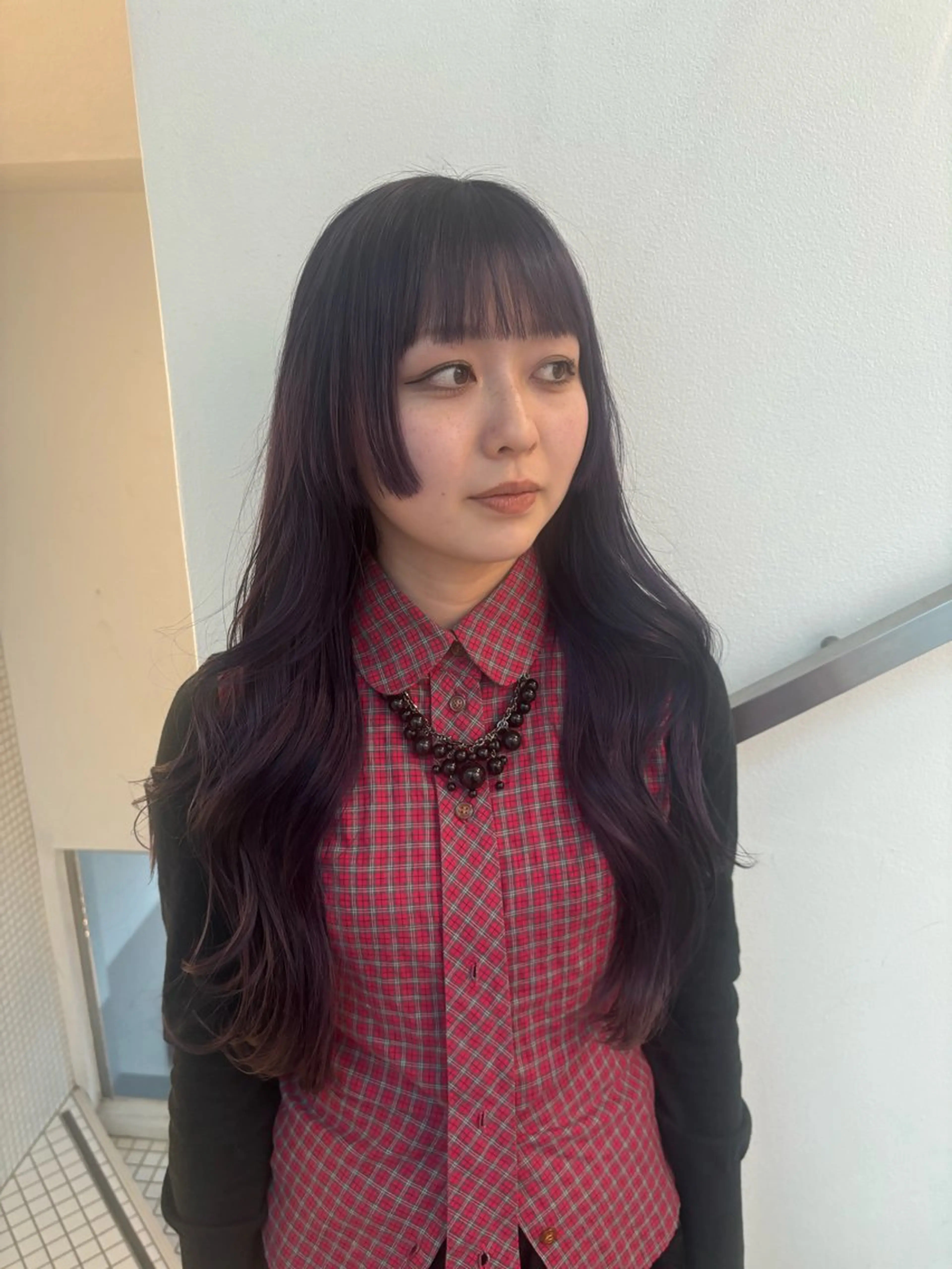 カラー ラベンダーカラー ヘアカラー メンズパーマ/韓国 ヘア/Mino🤍のヘアスタイル