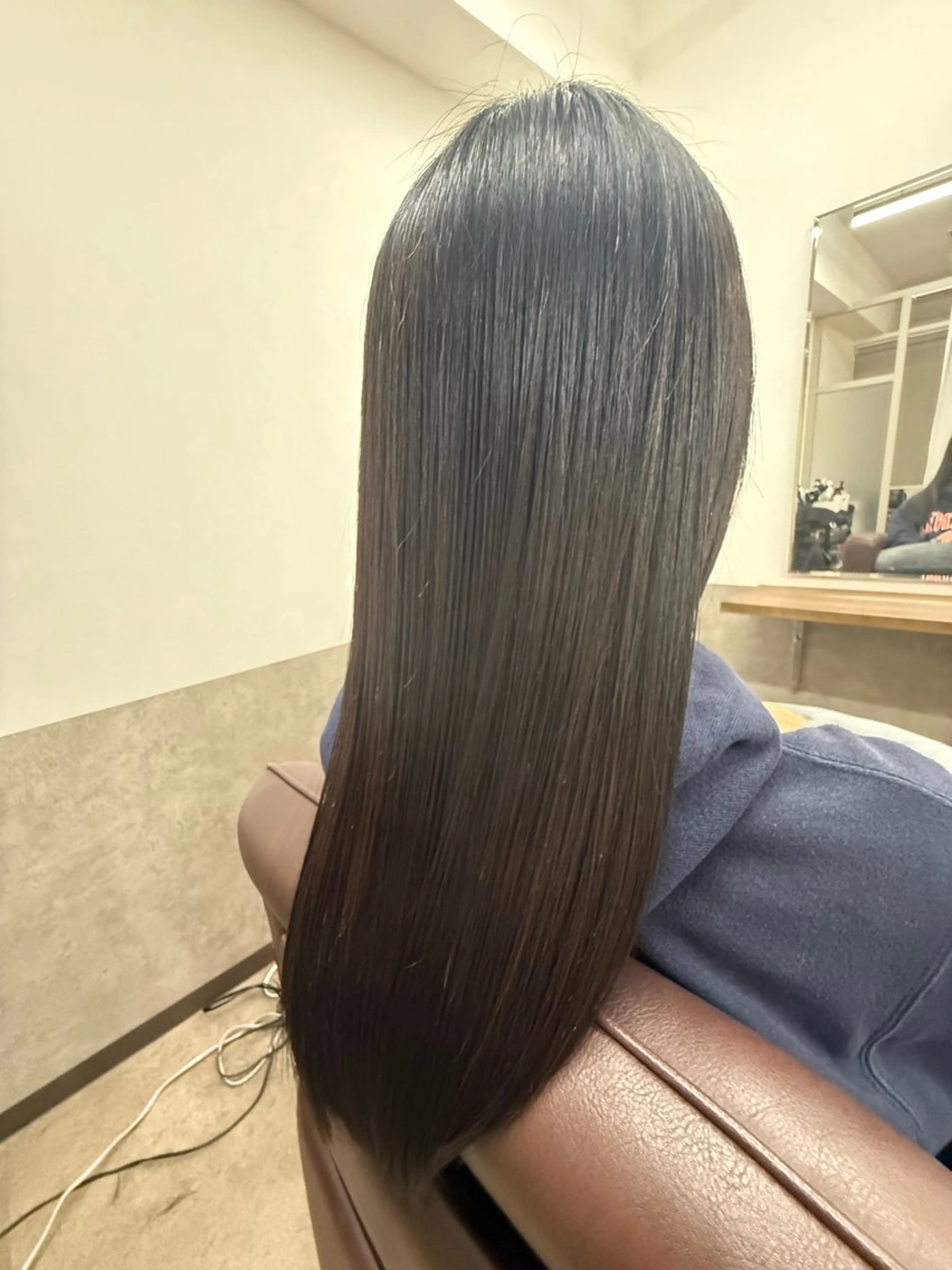 ロング カット トリートメント 半個室 サロン🪽新宿3丁目のヘアスタイル