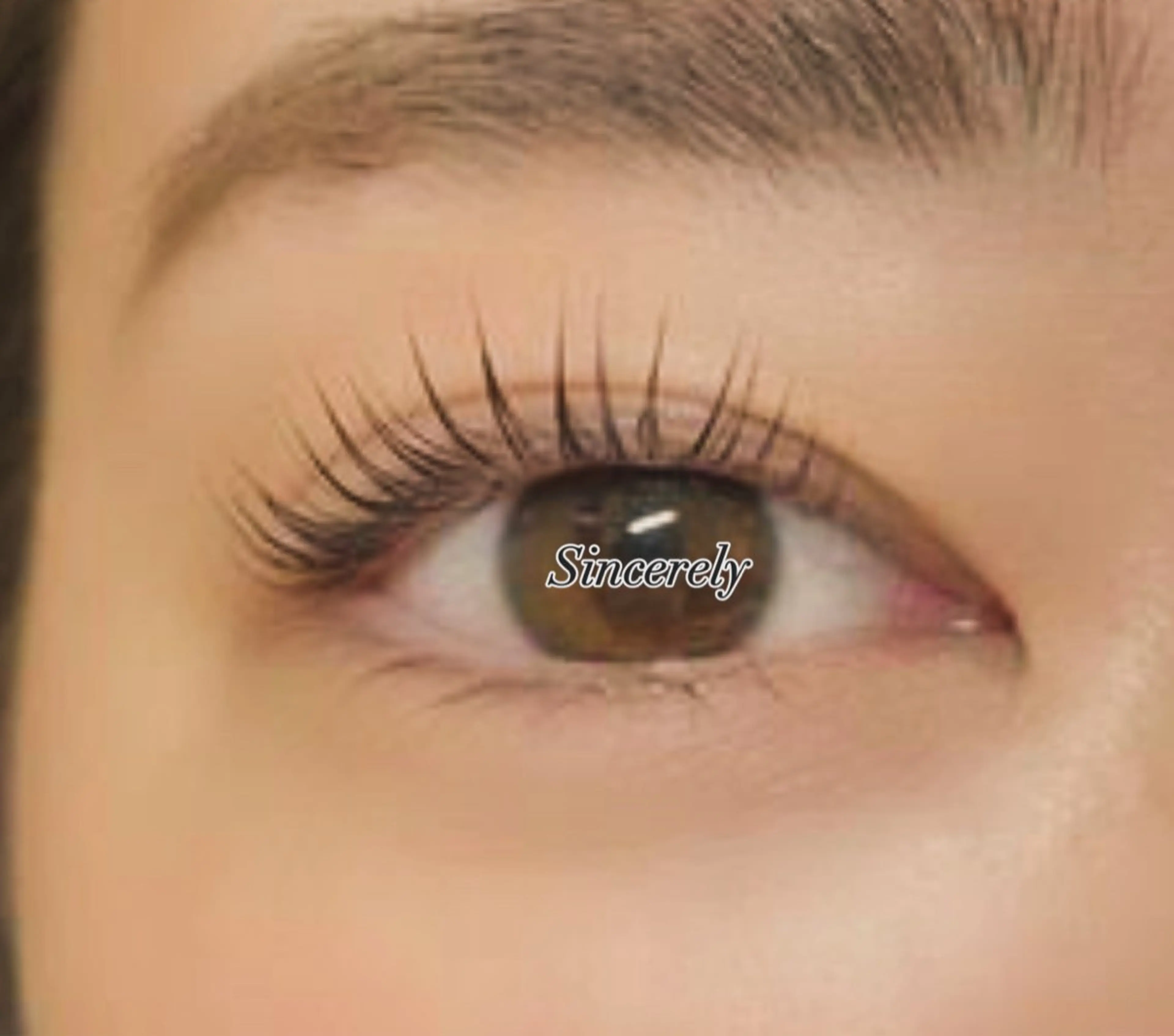 マツエク・マツパ パリジェンヌラッシュリフト まつげパーマ 一重×まつ毛パーマ マツパ SINCERELY シンシアリー🌈のネイルデザイン