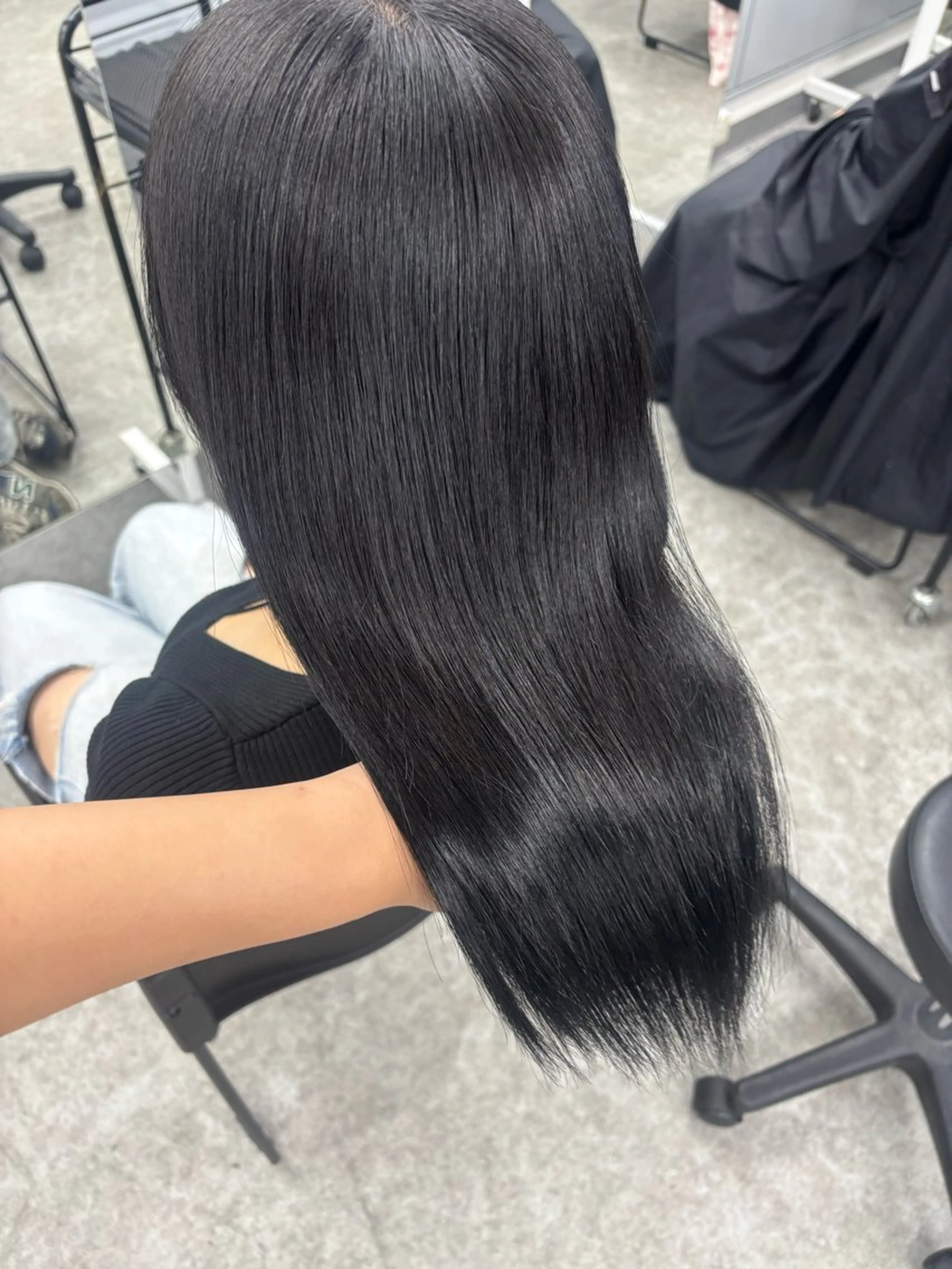 ロング カラー 韓国トレンドヘア🤍 Chima🤍のヘアスタイル