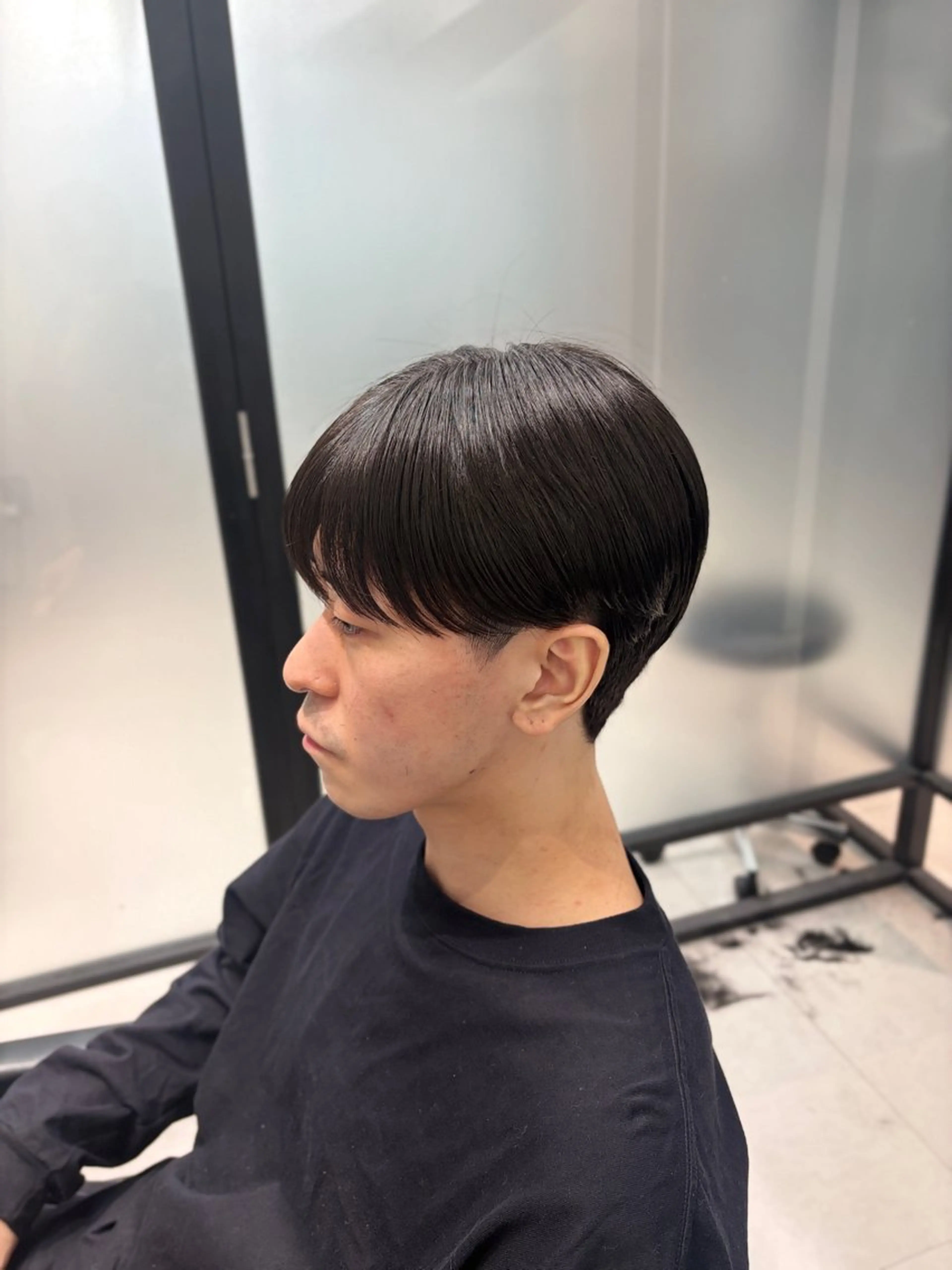 メンズ カット パーマ 縮毛矯正 曲がる縮毛矯正/ メンズパーマ森隆之介のヘアスタイル