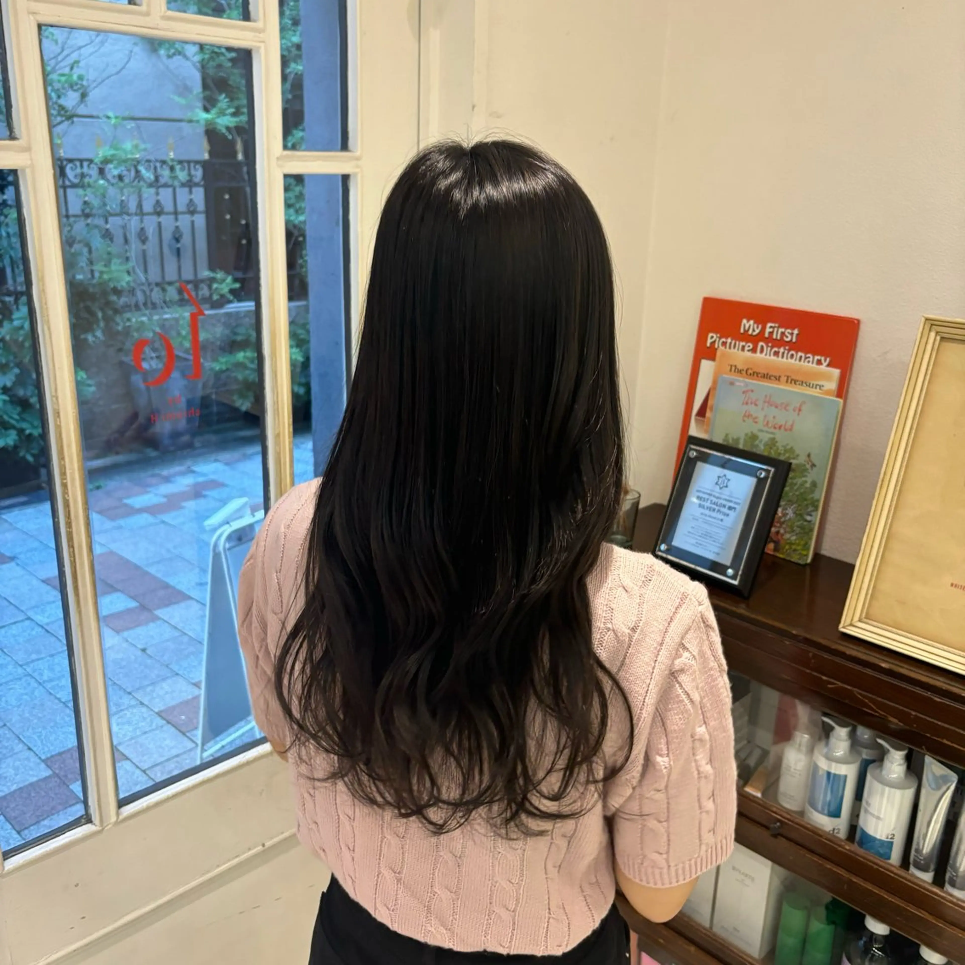 カラー 明賀 瞳 /みょうが ひとみのヘアスタイル