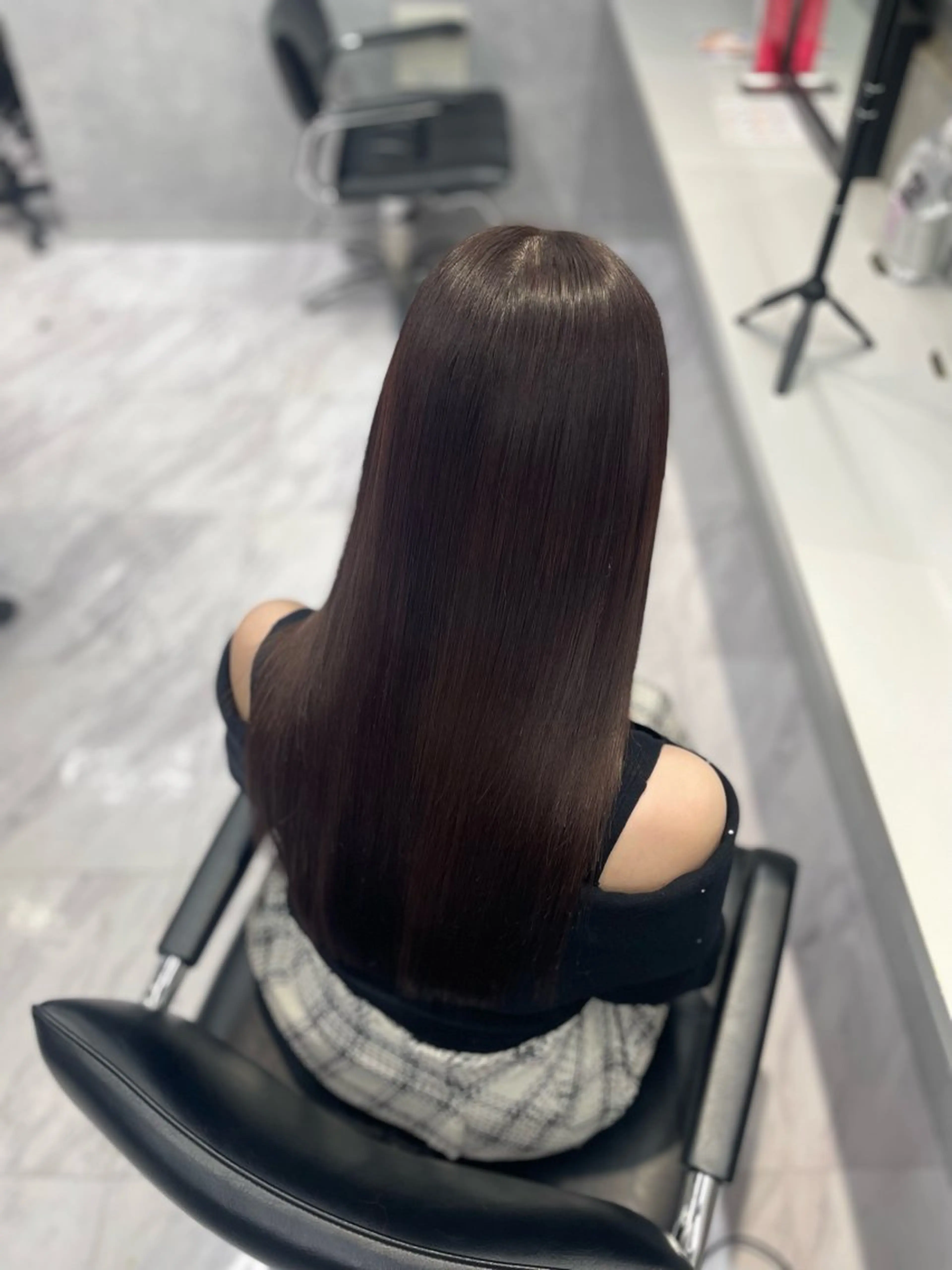 ロング 武内 風馬のヘアスタイル
