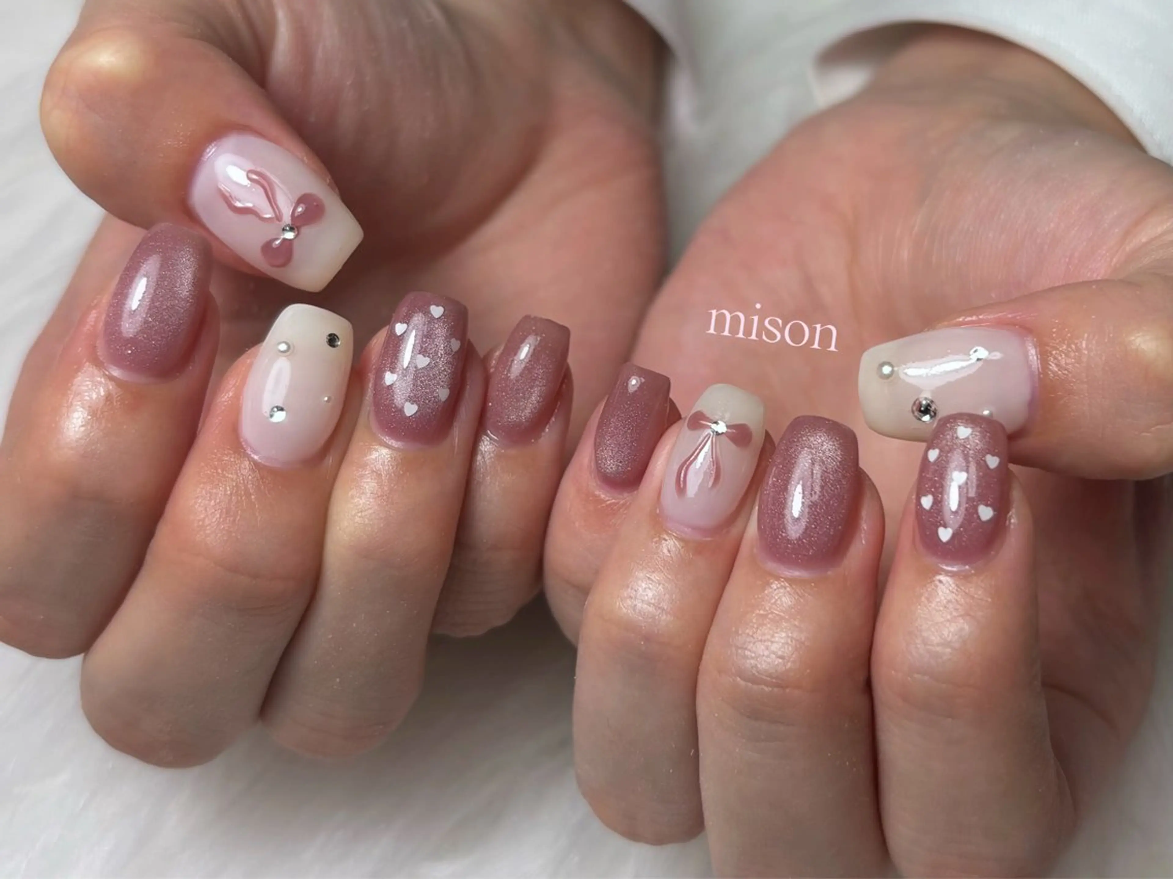 ネイル mison 安形友花のネイルデザイン
